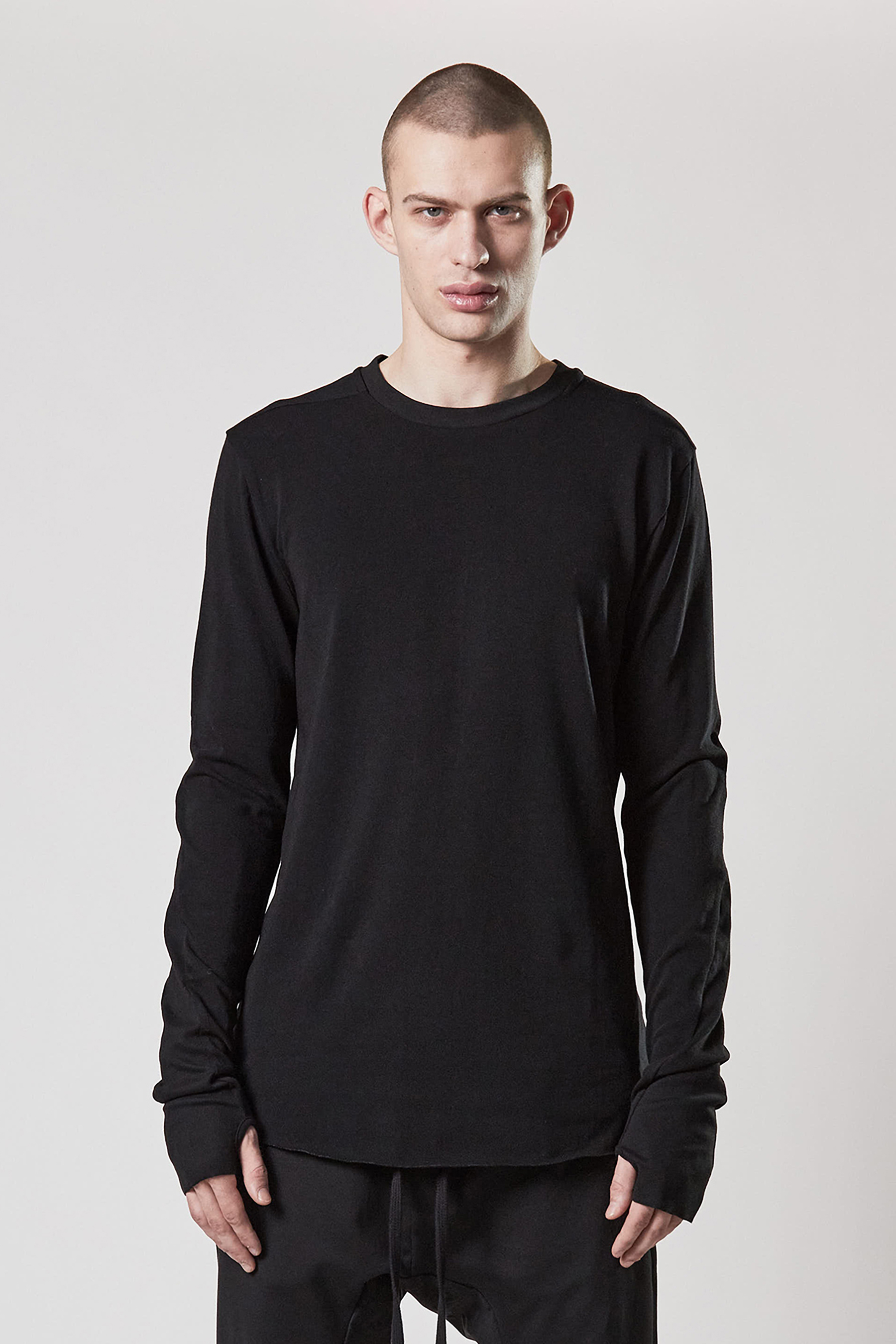 THOM KROM Matmix Cotton-Modal Stretch Long Sleeve T-Shirt