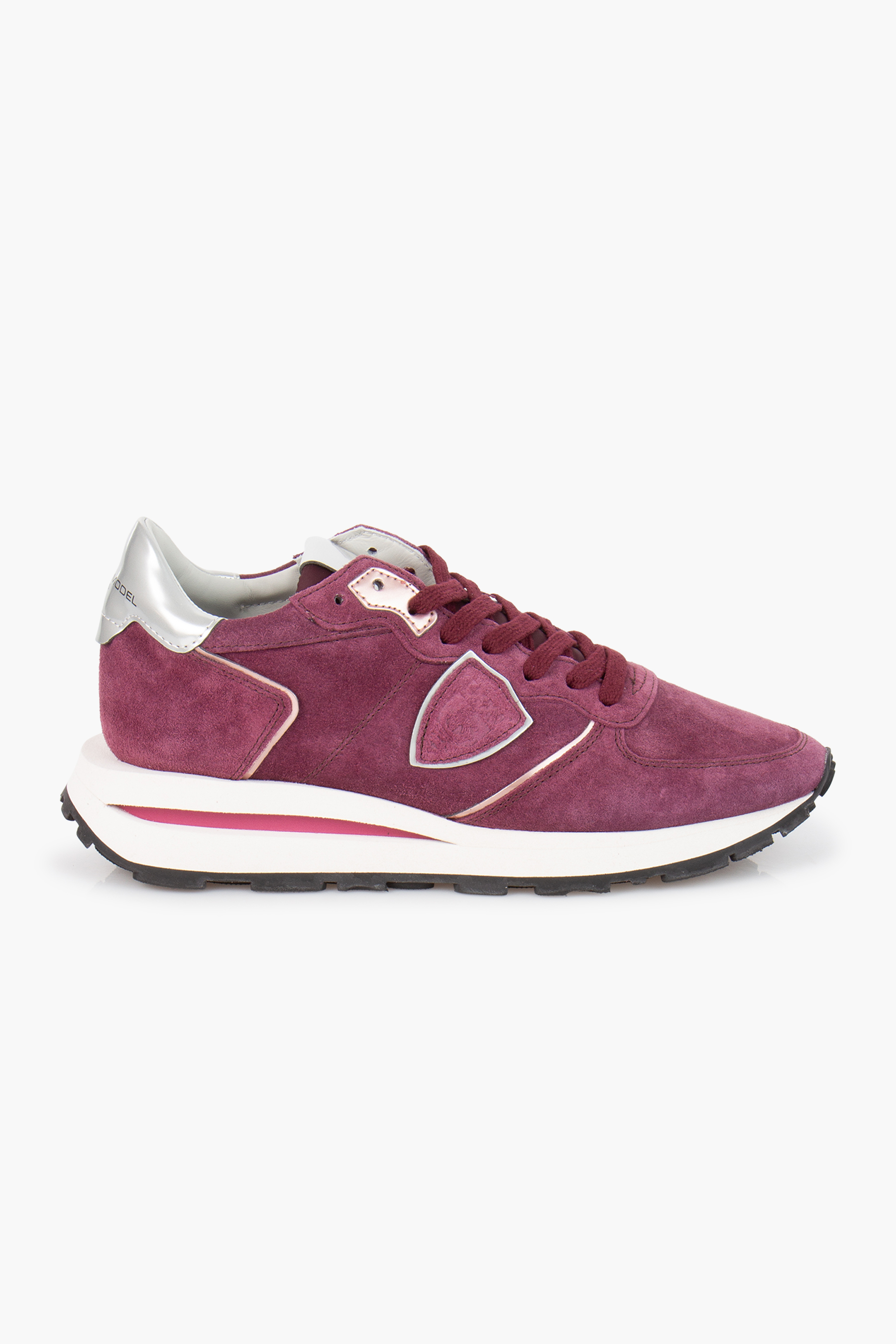 PHILIPPE MODEL Suede Sneakers Tropez Haute Low