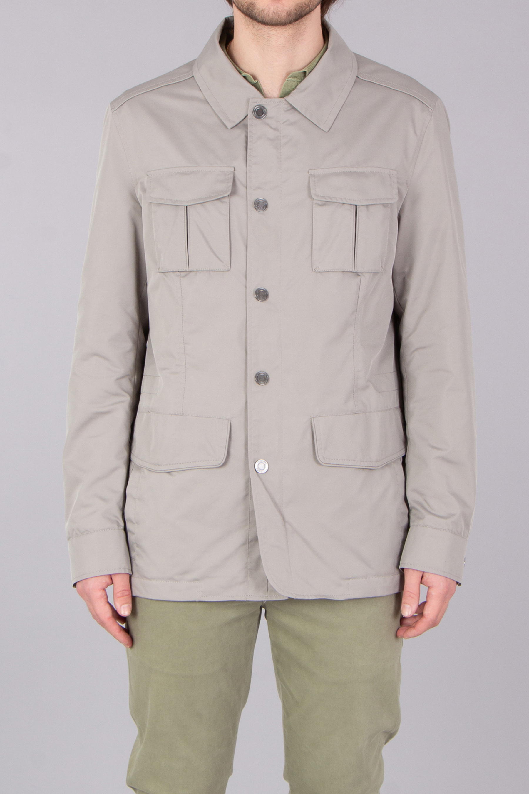 MAXIMILIAN Regular Fit Technical Fabric Field Jacket Caiden