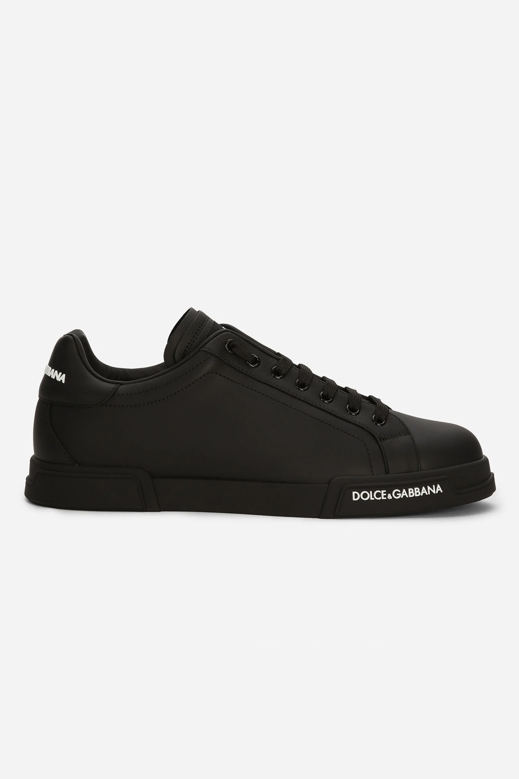 DOLCE & GABBANA Leather Sneakers Portifino Light