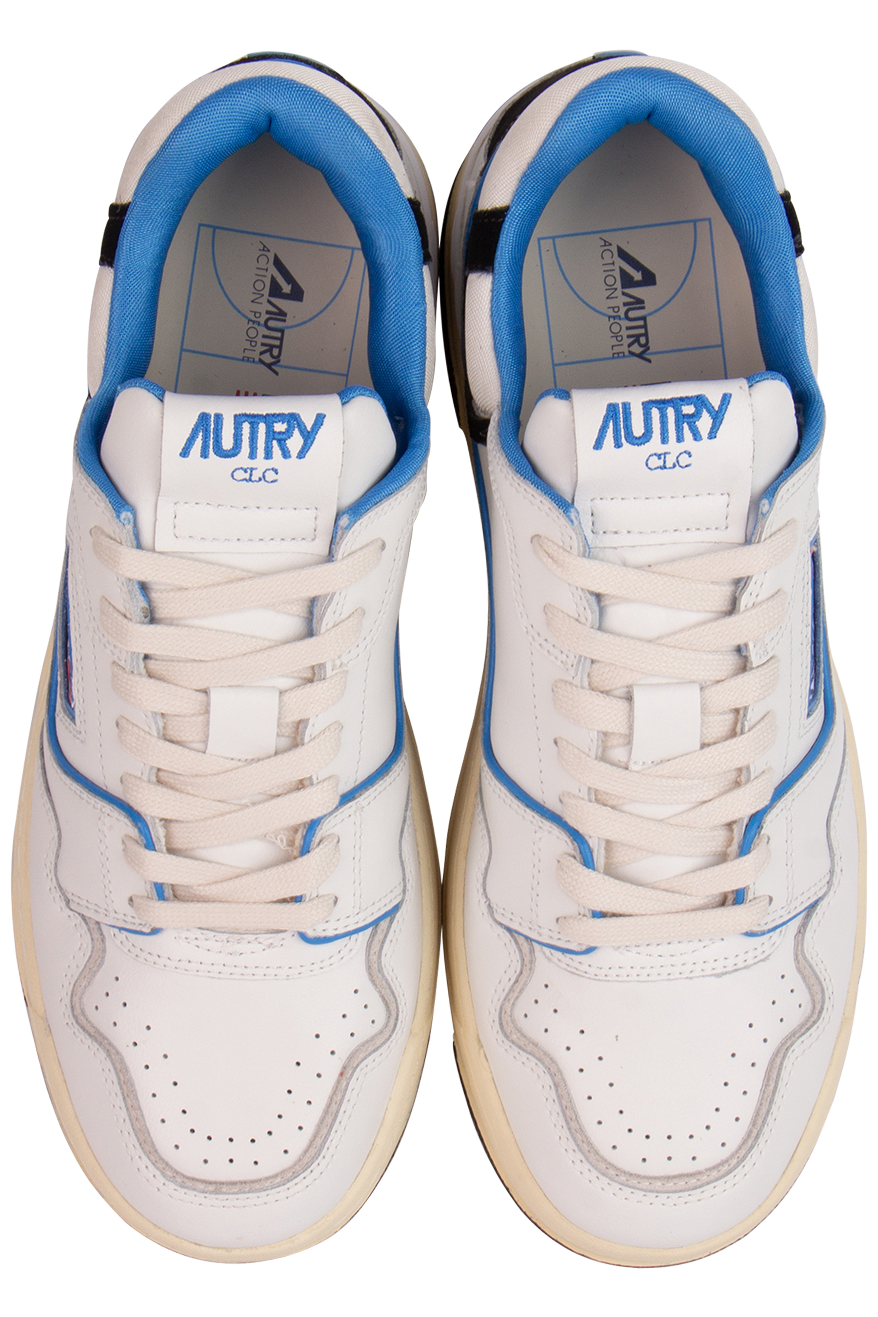 AUTRY Low Leather & Suede Sneakers CLC