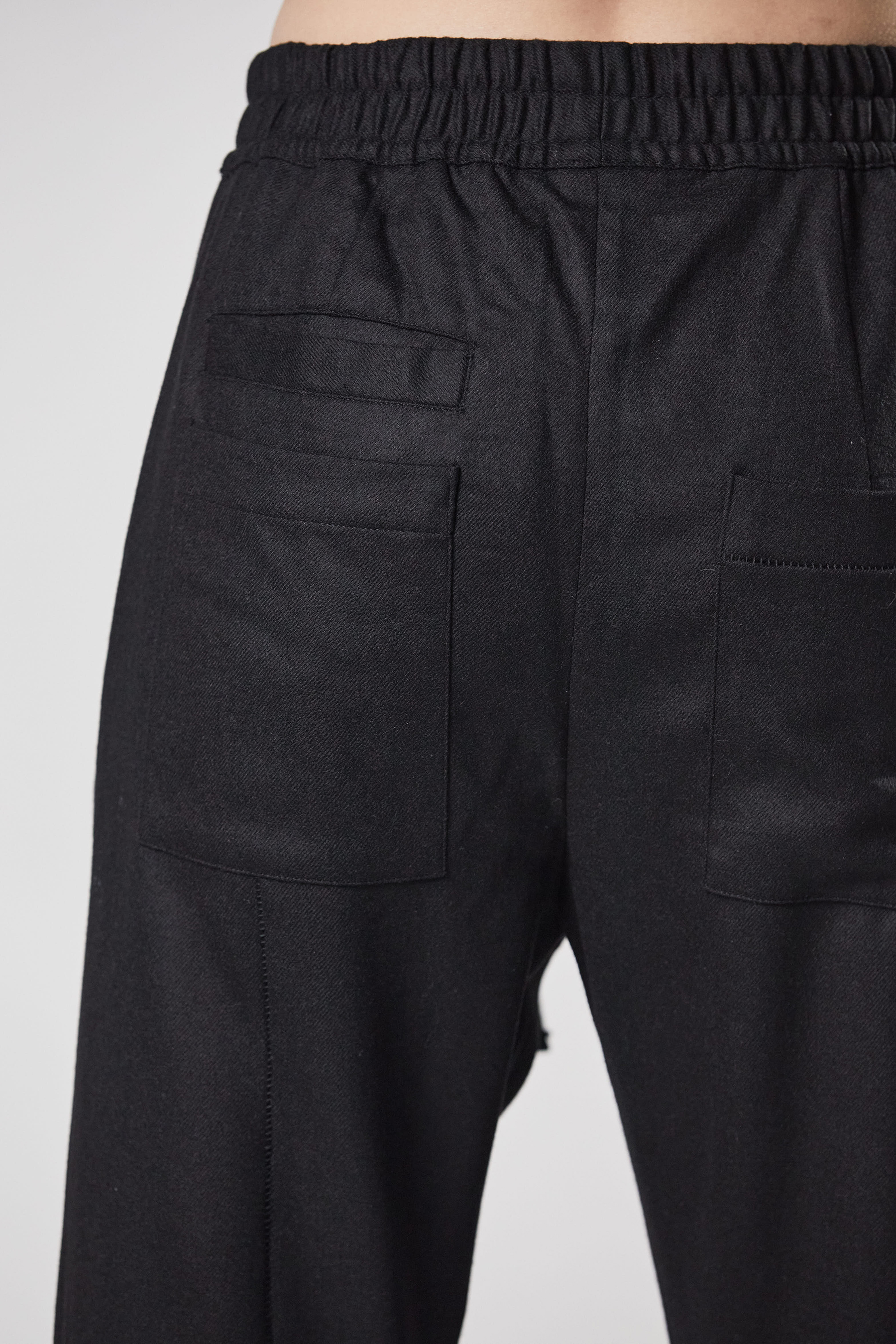 THOM KROM Low Crotch Wool Stretch Pants