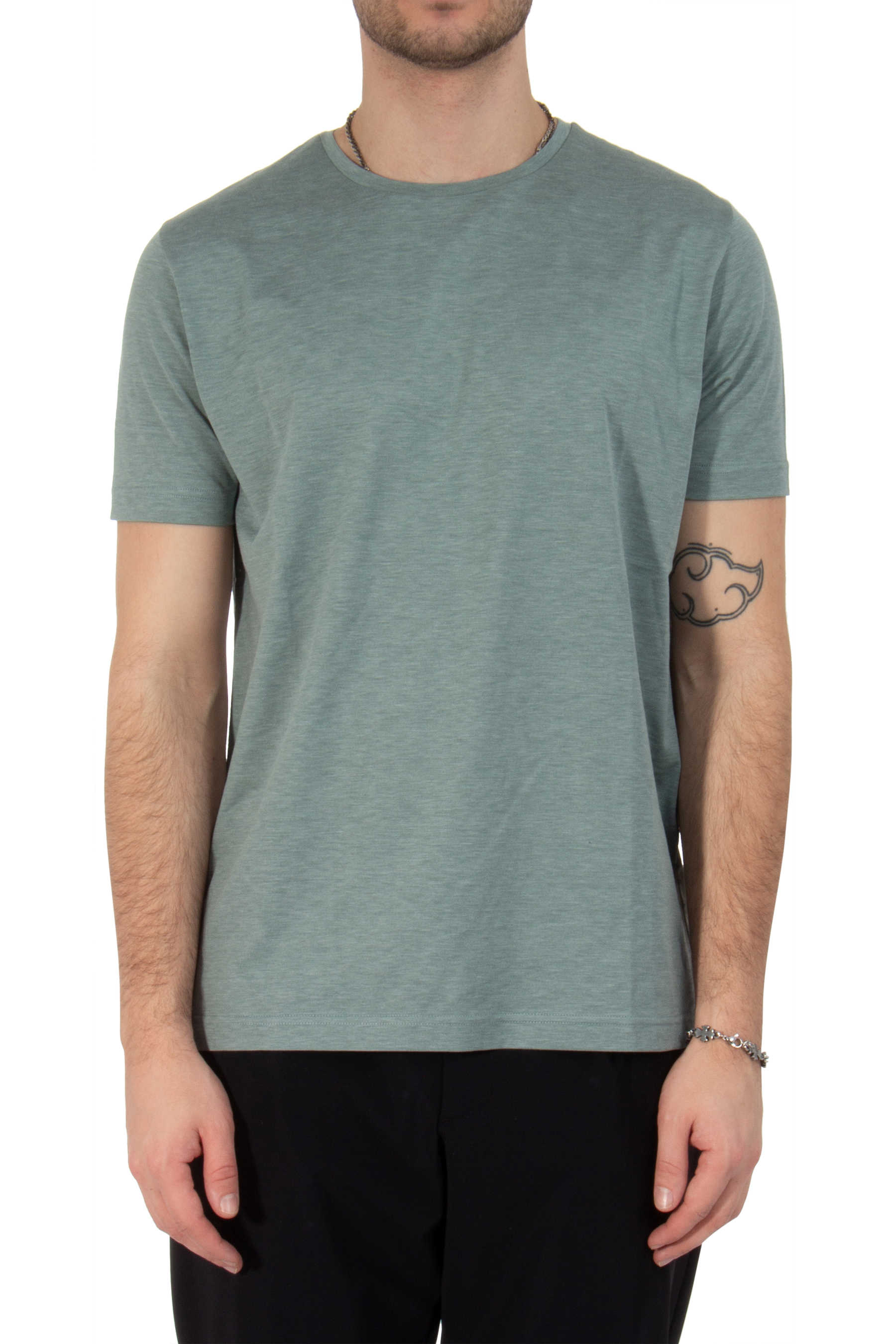 COLOMBO Silk-Cotton Jersey T-Shirt