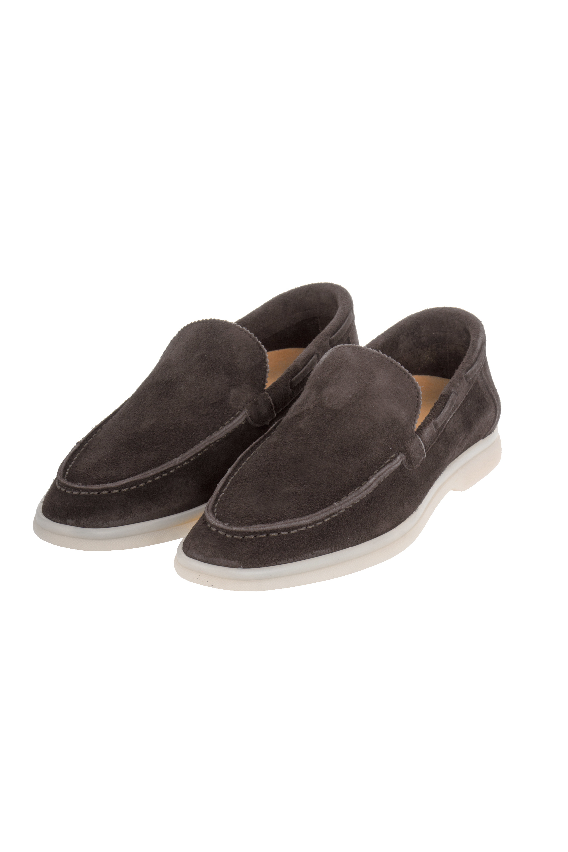 AURÉLIEN Softey® Suede Lady Yacht Loafers 