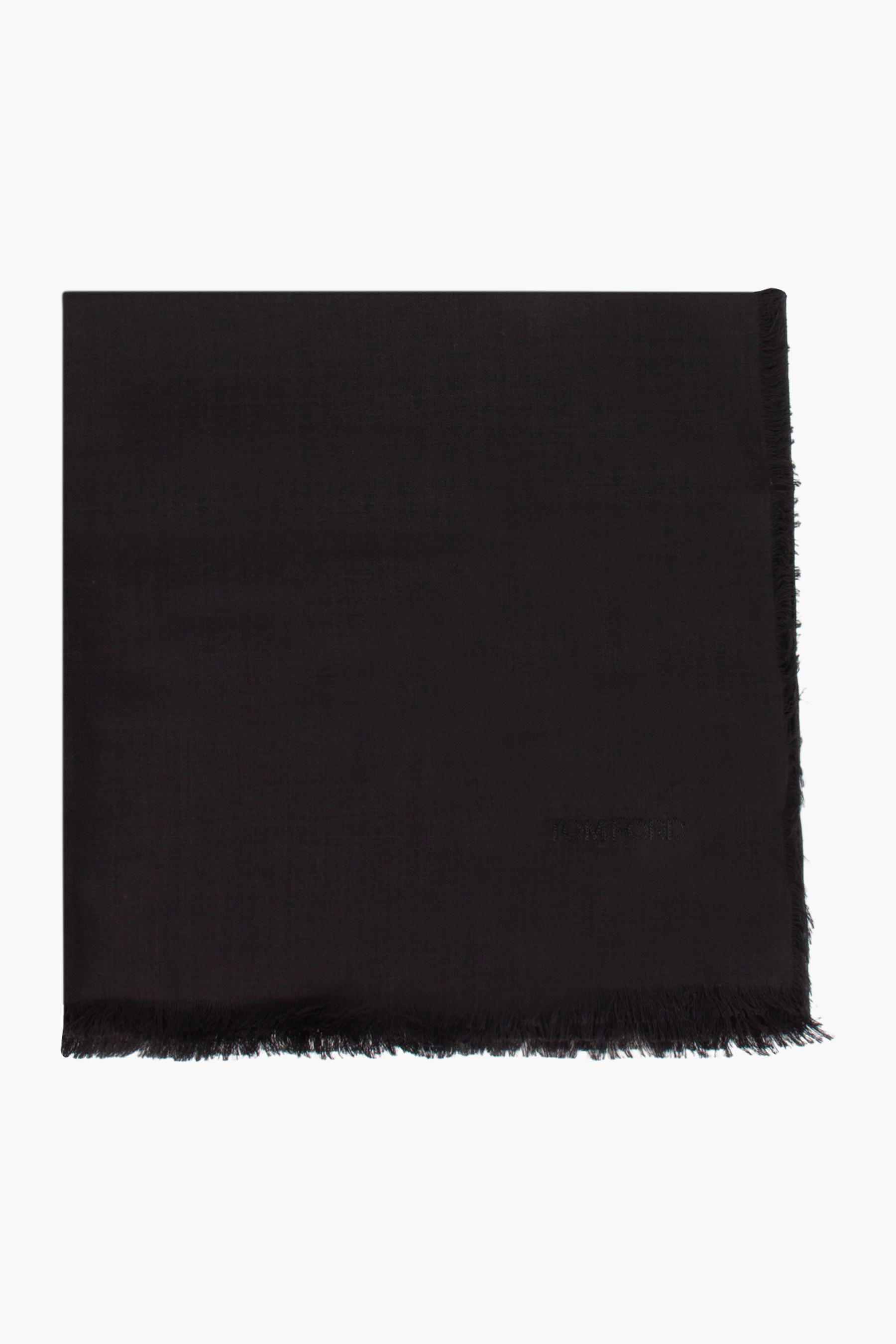 TOM FORD Lightweight Silk-Wool Blend Scarf