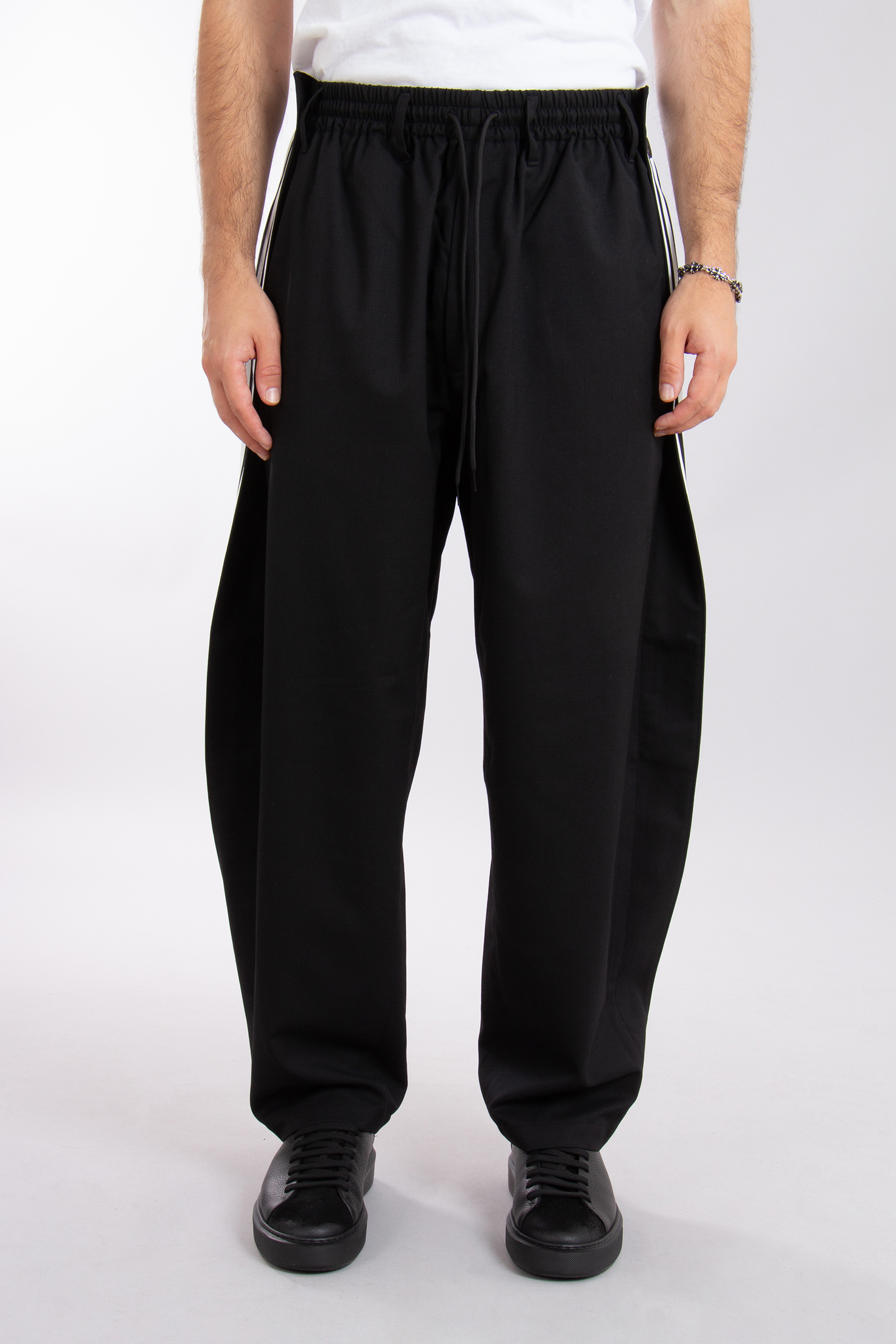 Y-3 Recycled Polyester-Wool Blend Track Pants