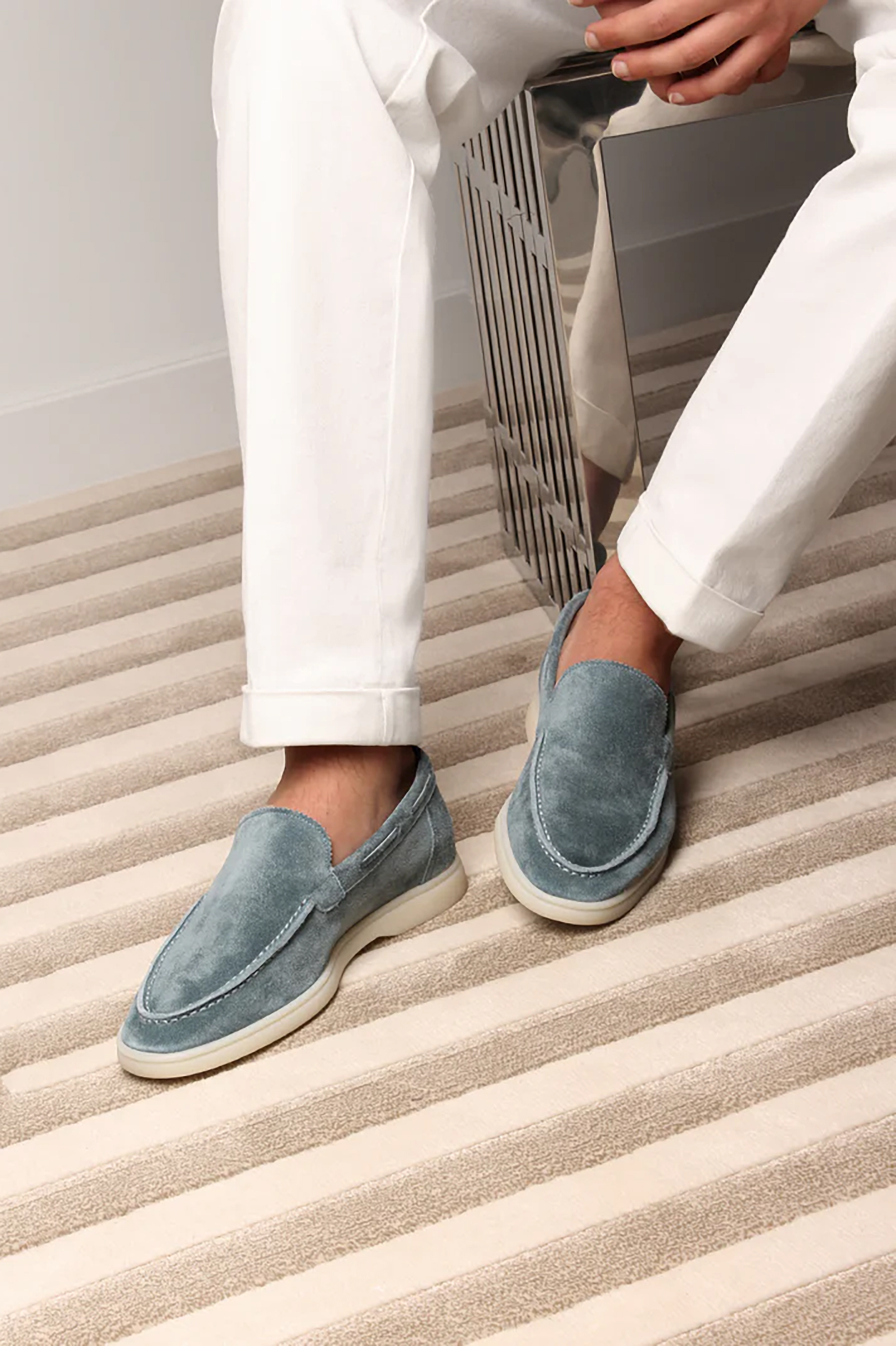 AURÉLIEN Softey Suede Yacht Loafers 2.0