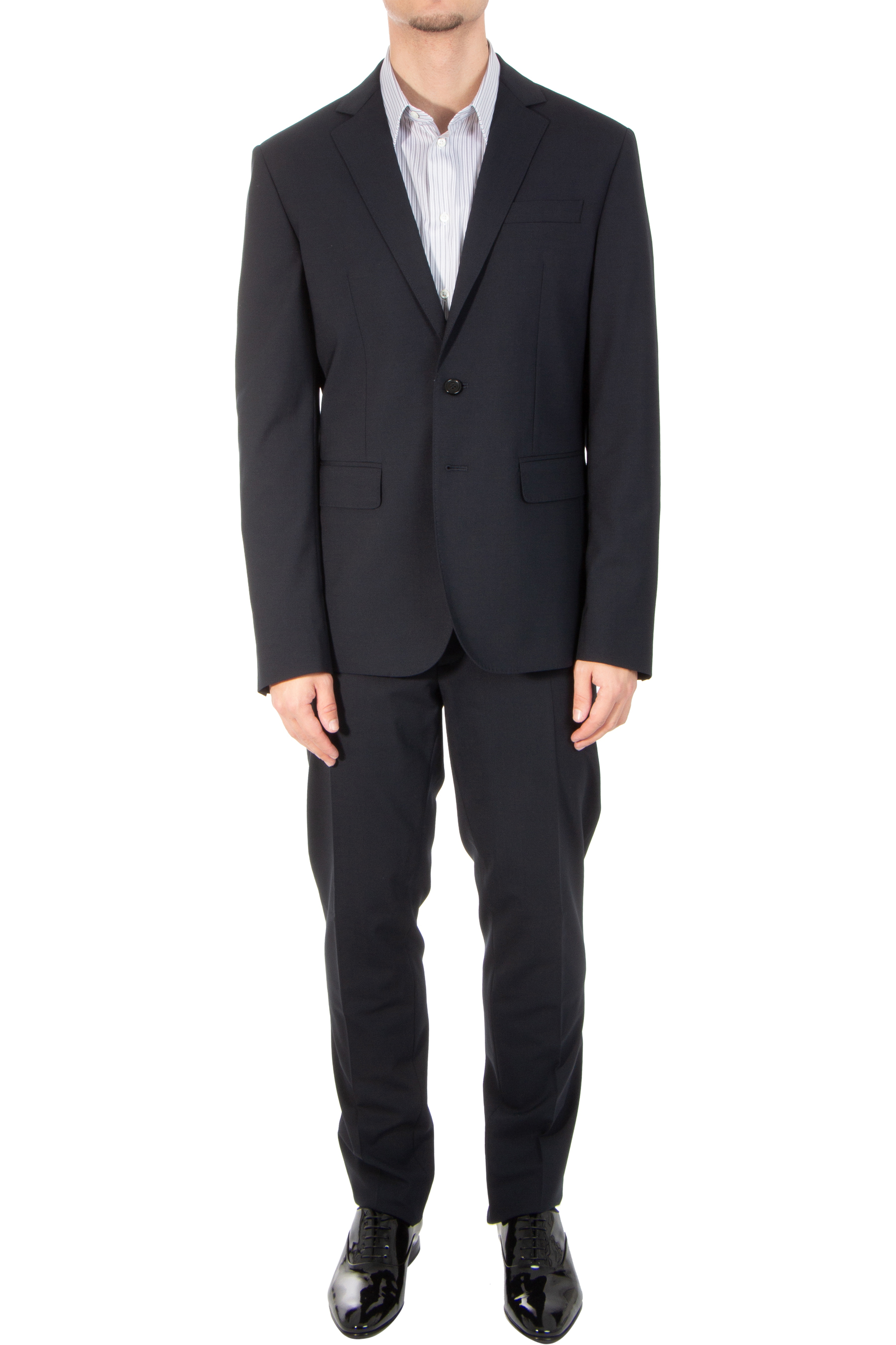 DSQUARED2 Virgin Wool Stretch Suit Paris