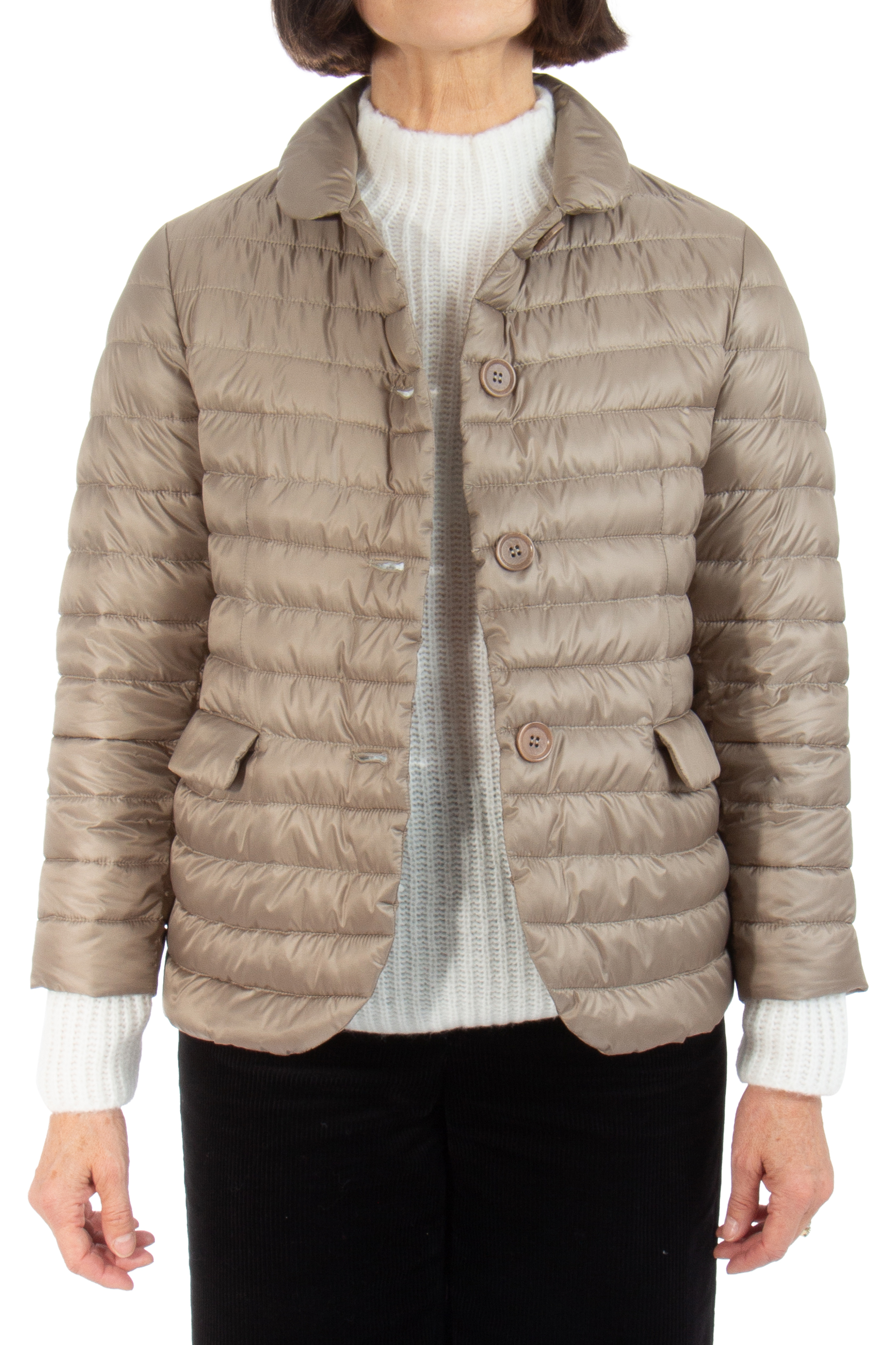 ASPESI Lightweight Quilted Down Jacket