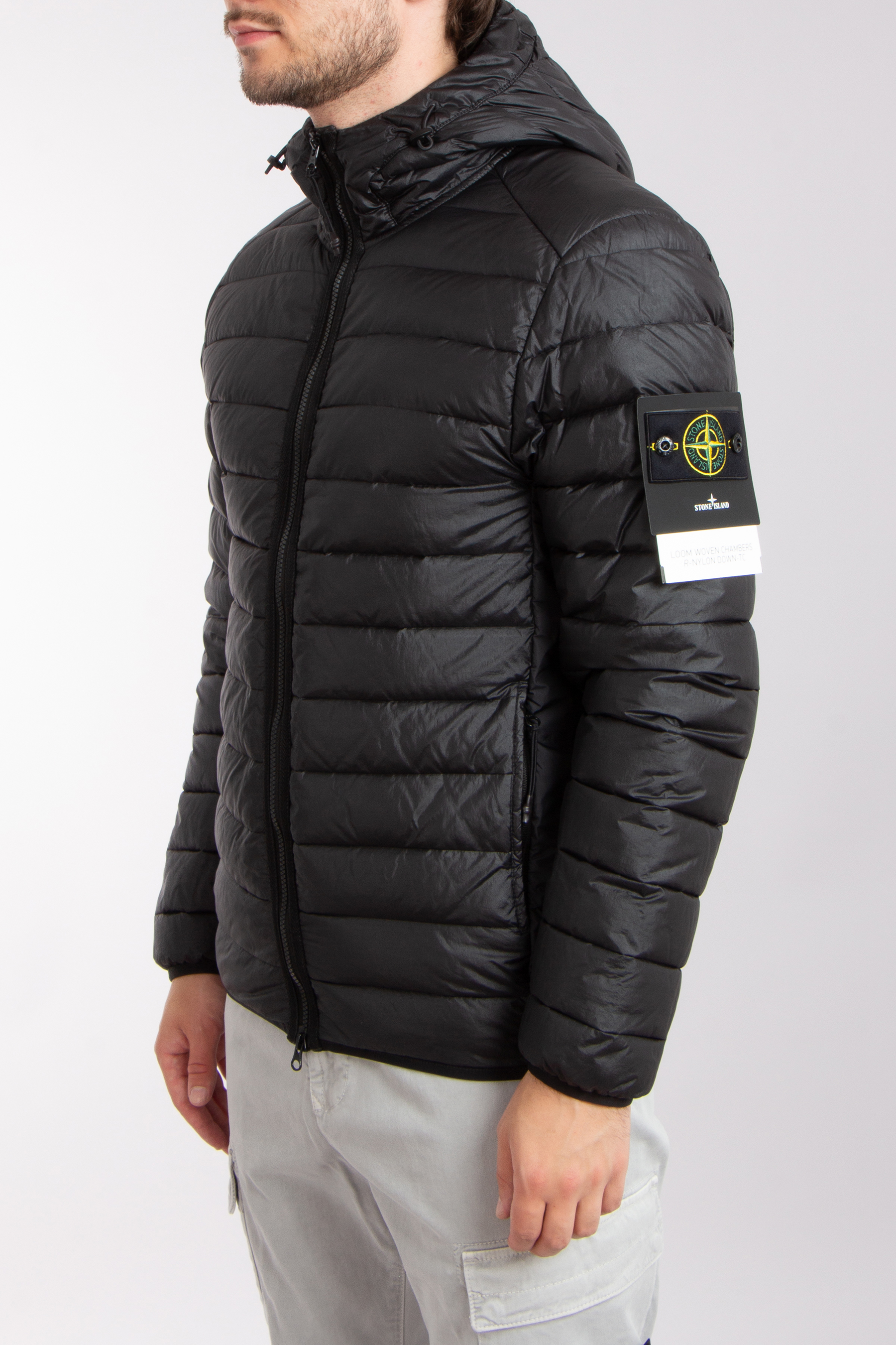 STONE ISLAND Hooded Recycled Nylon Down-TC Jacket