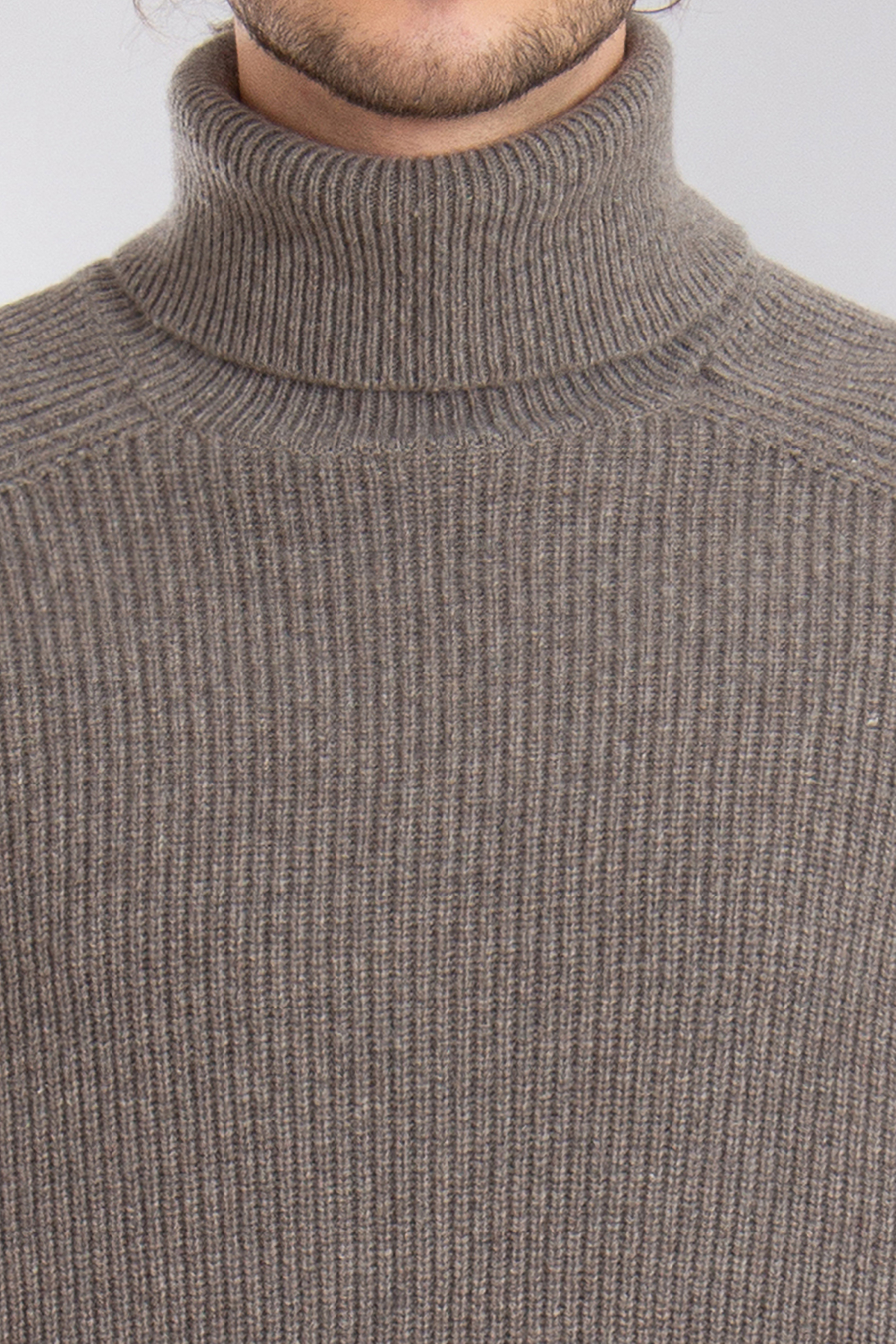 BOSS Recycled Wool Turtleneck Sweater C-Evento