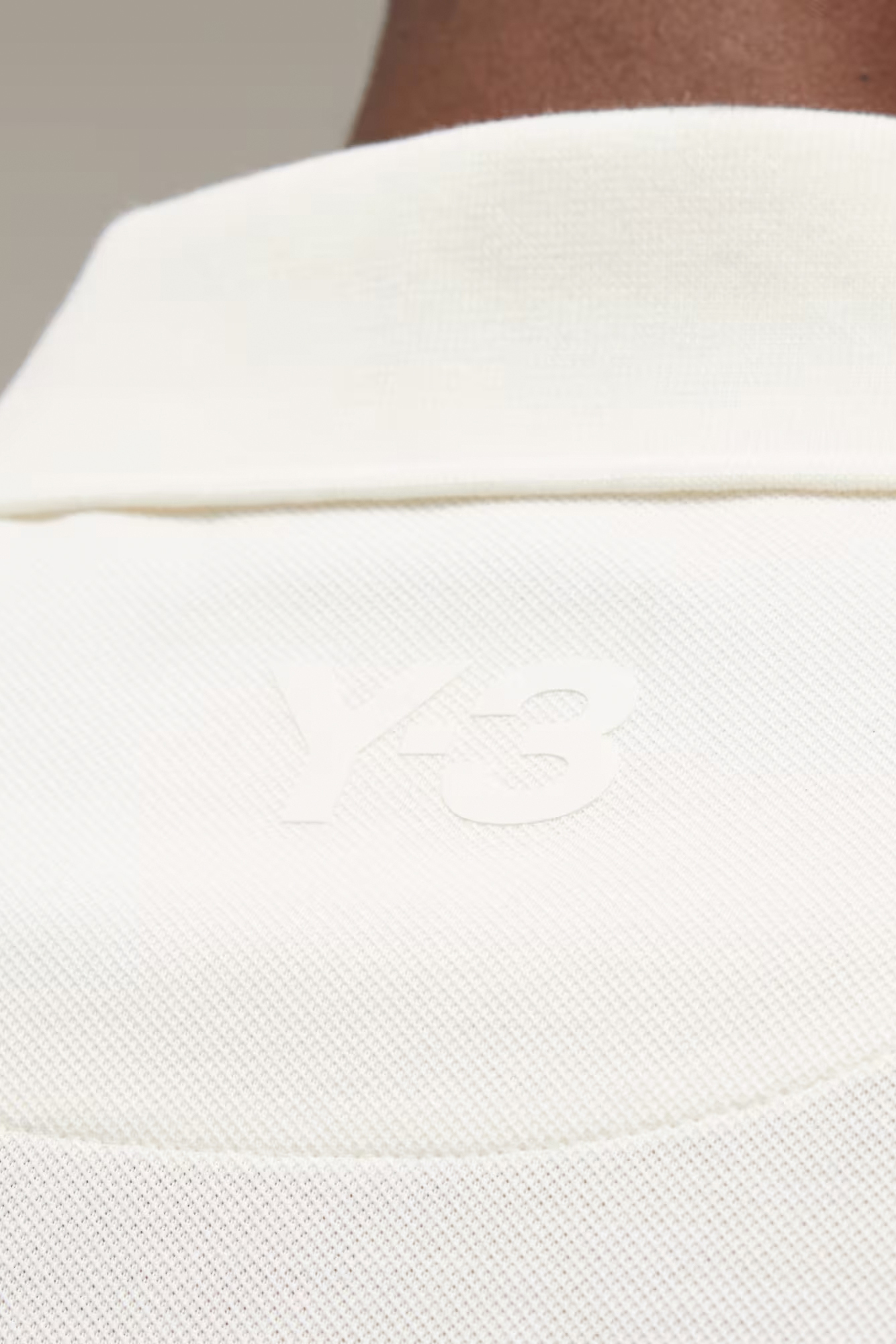 Y-3 Short Sleeve Cotton Piqué Polo Shirt