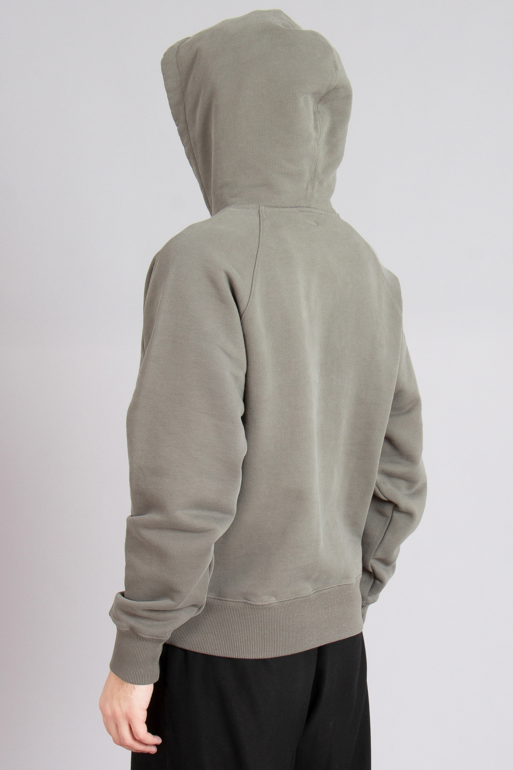 AMI PARIS Boxy Fit Ami de Coeur Organic Cotton Fleece Hoodie