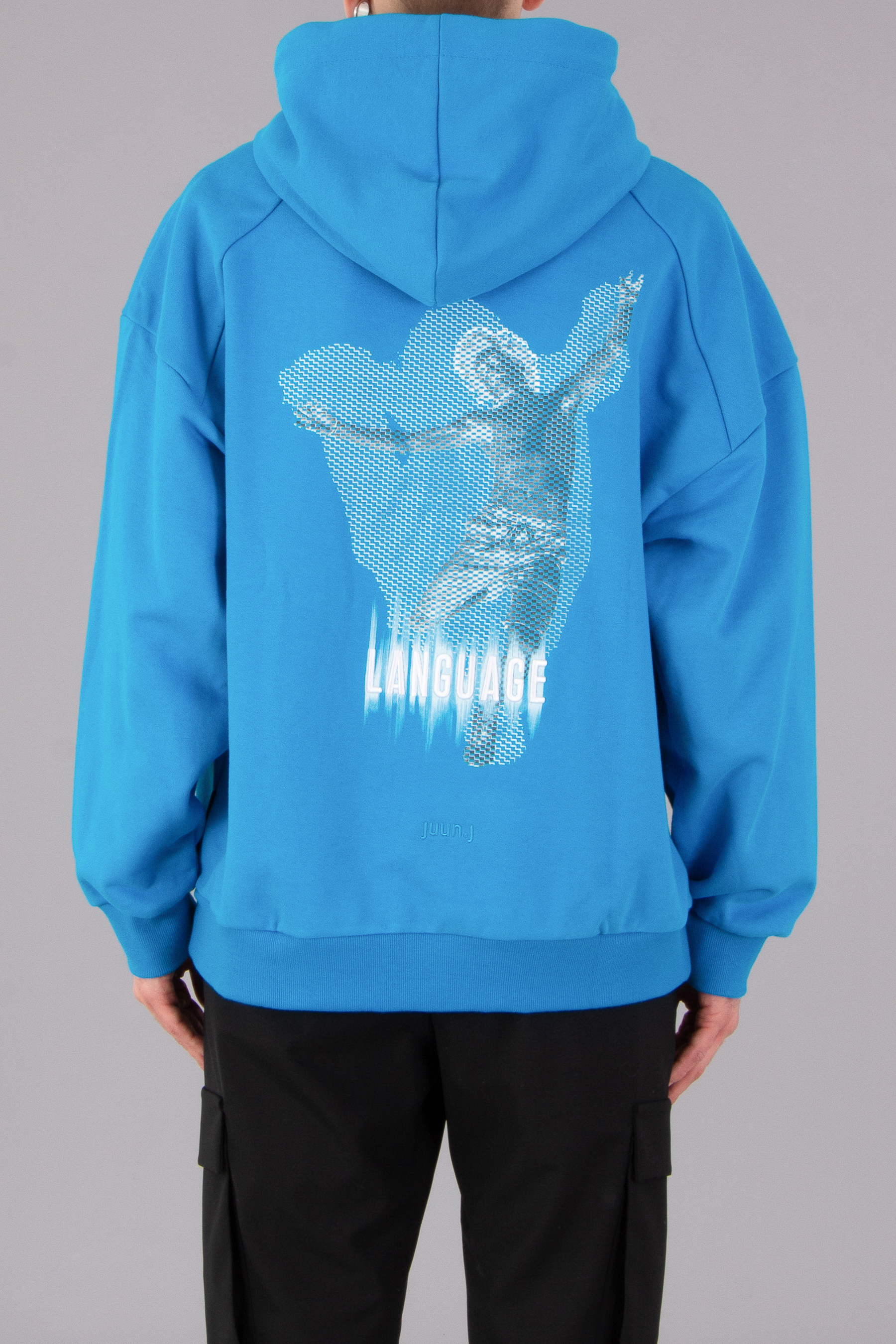 JUUN.J Language Dance Graphic Cotton Fleece Sweatshirt