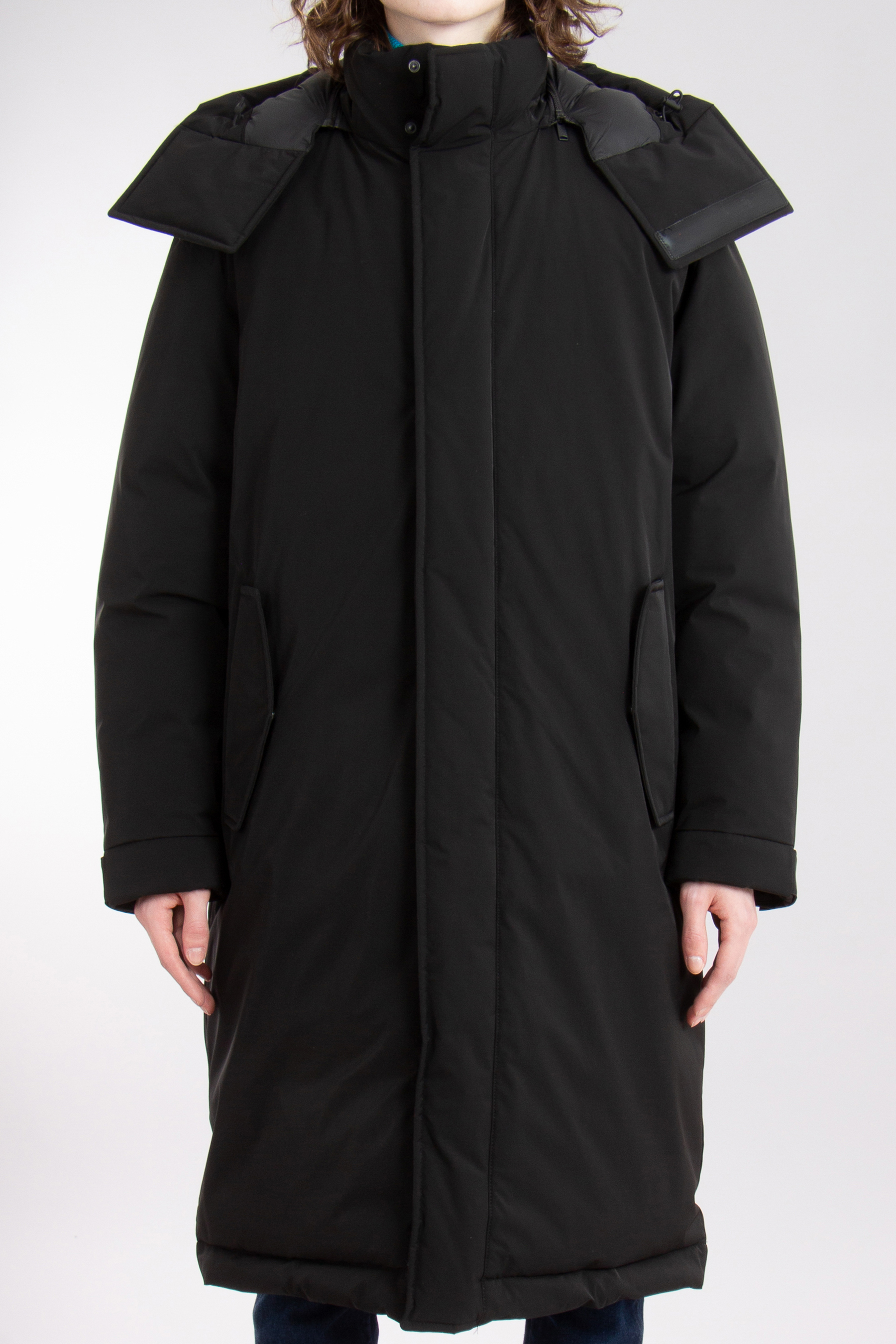 HUGO Super Black Padded Parka Munkone