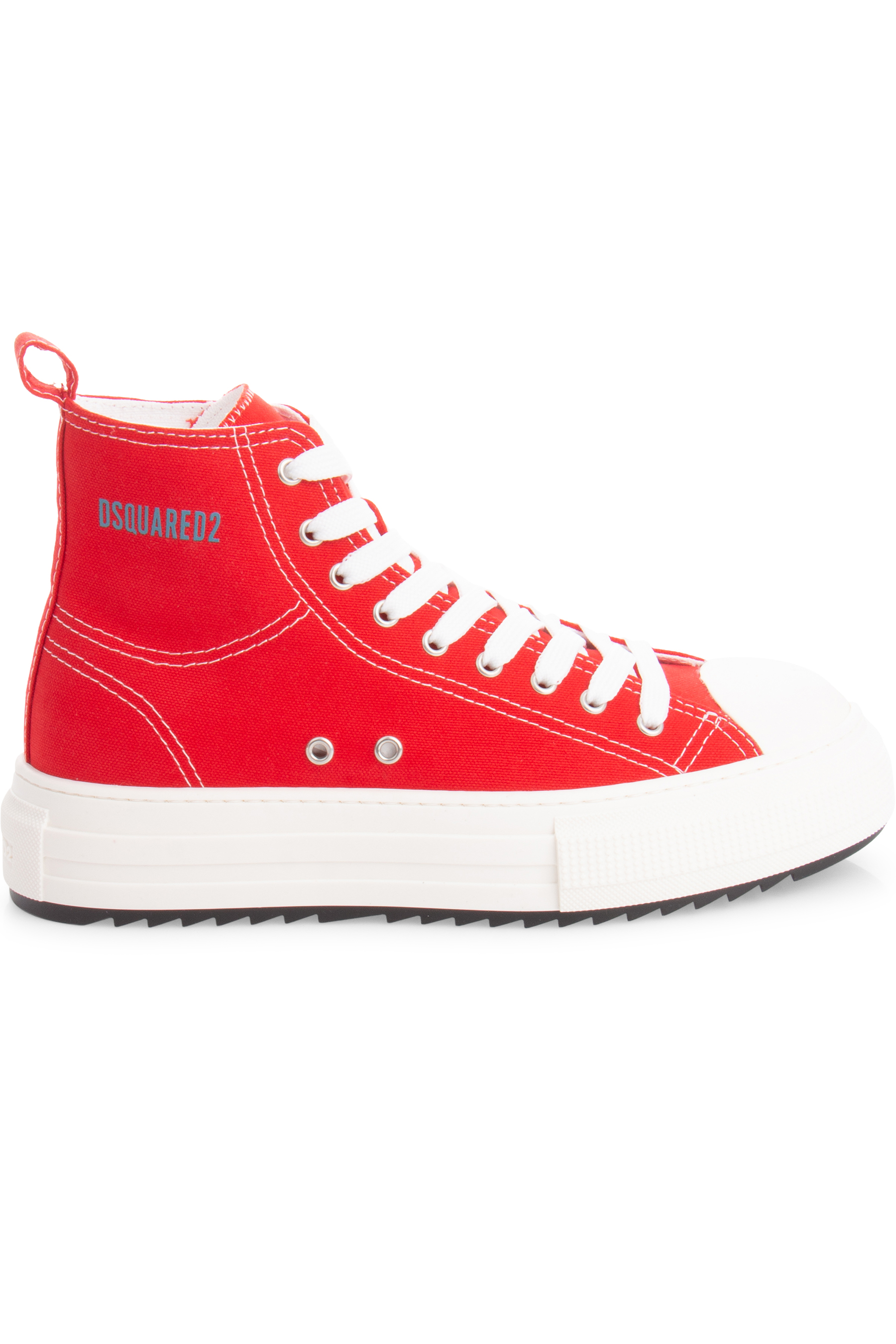 DSQUARED2 High Top Canvas Sneakers Berlin