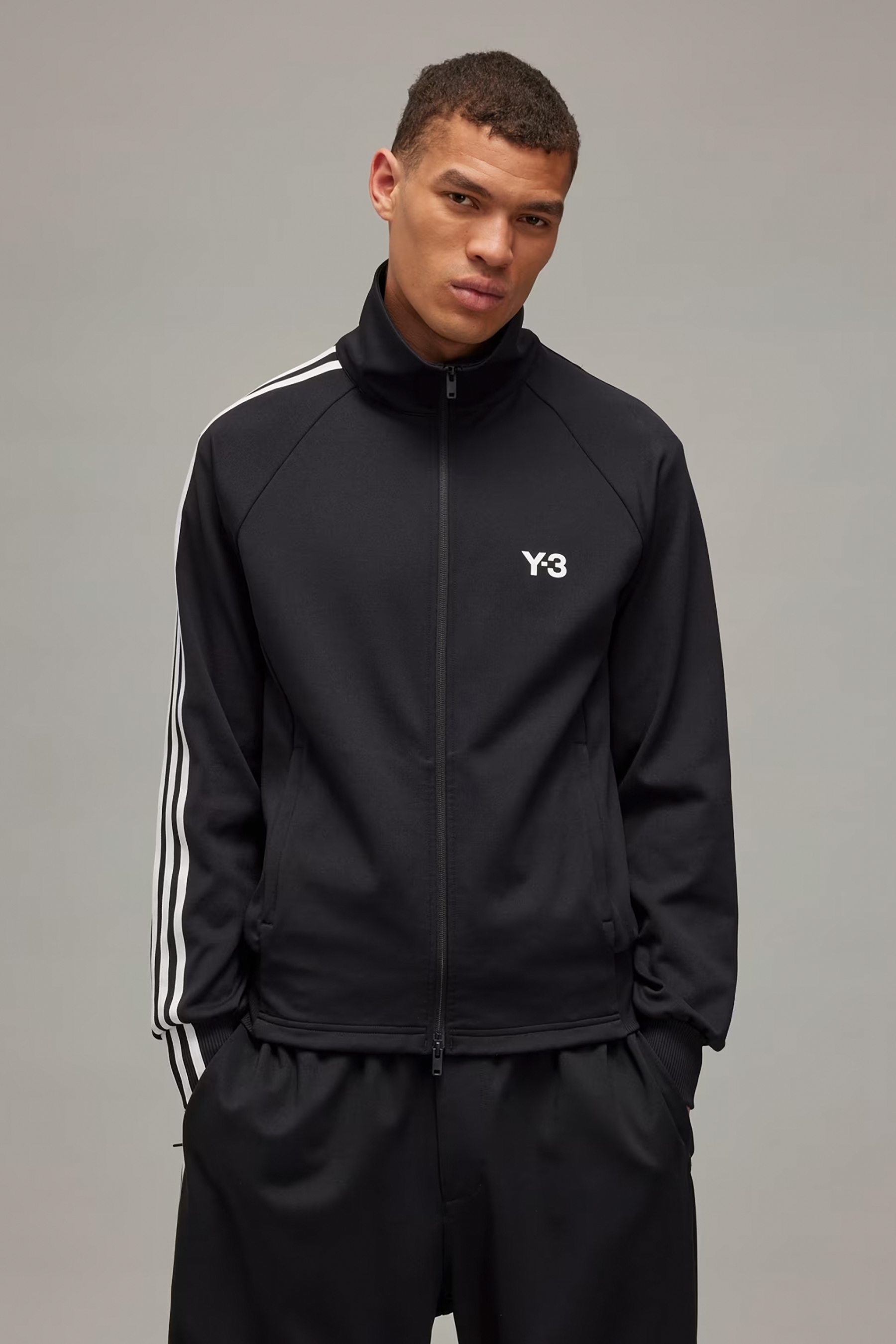 Y-3 3-Stripes Nylon Track Jacket