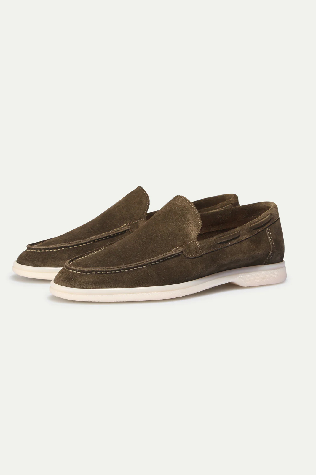 AURÉLIEN Softey® Suede Lady Yacht Loafers 