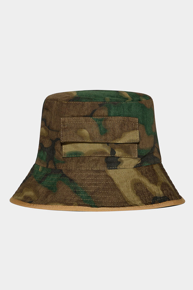 DSQUARED2 Camouflage Zip Pocket hat