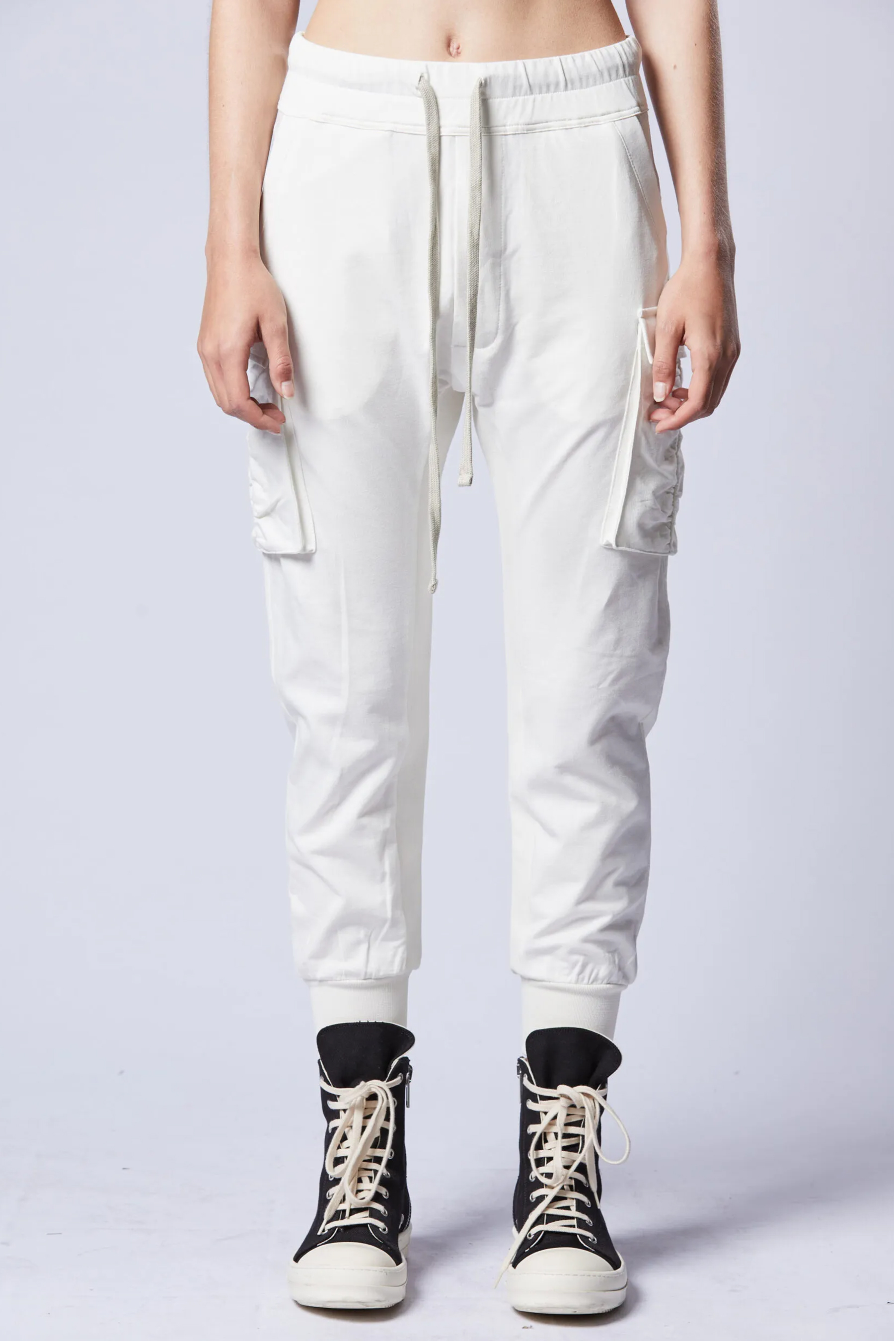 THOM KROM Drop Crotch Cotton Modal Stretch Sweatpants