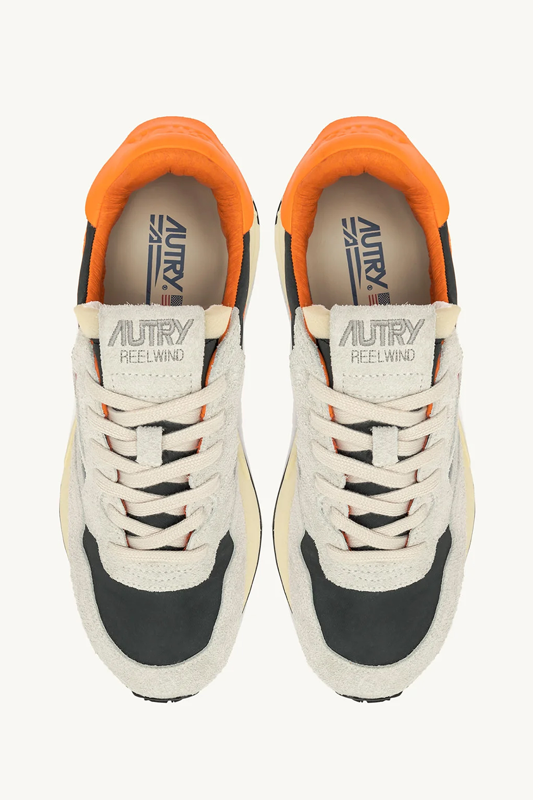 AUTRY Low Nylon & Suede Sneakers Reelwind