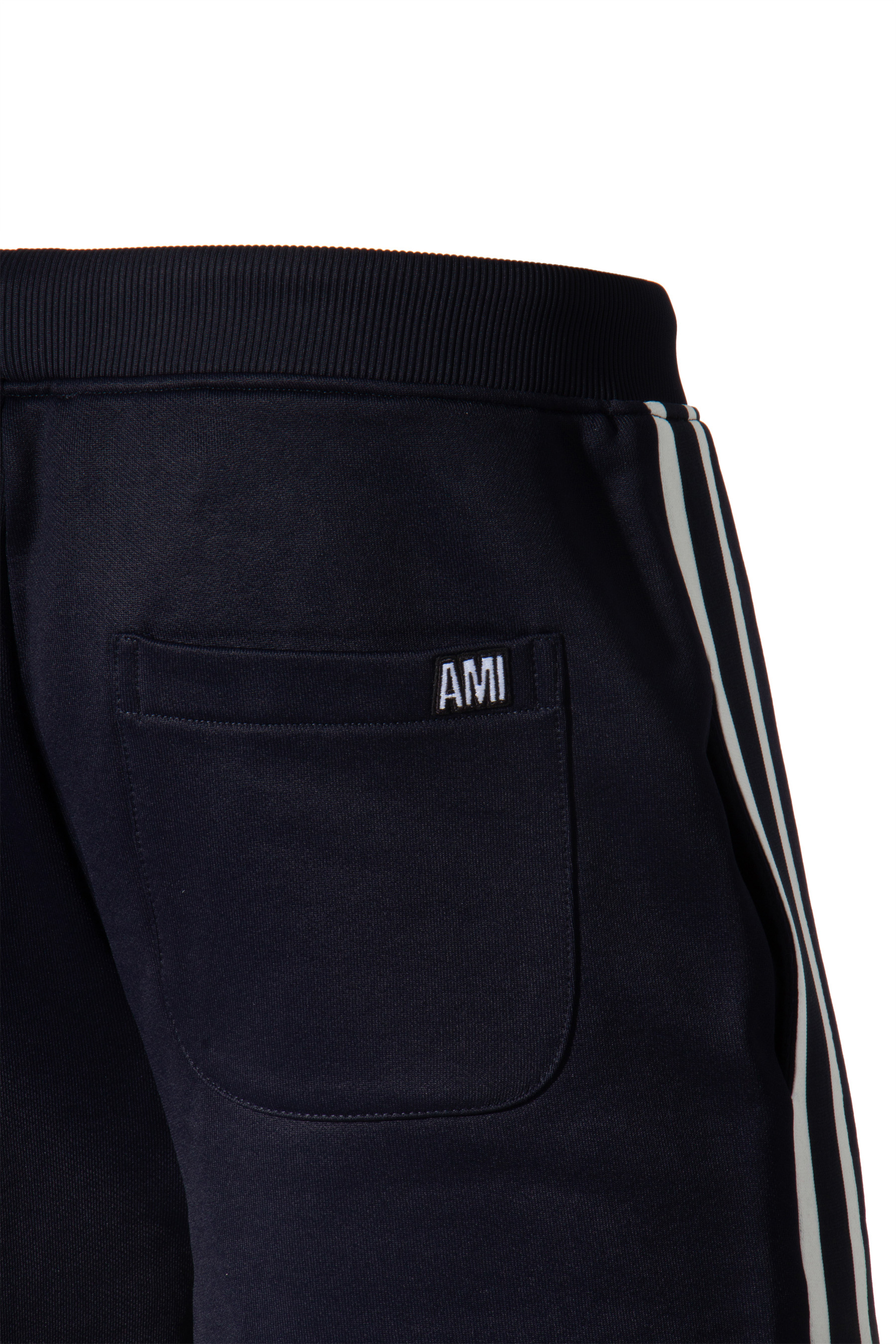 AMI PARIS Nylon-Cotton Blend Track Pants