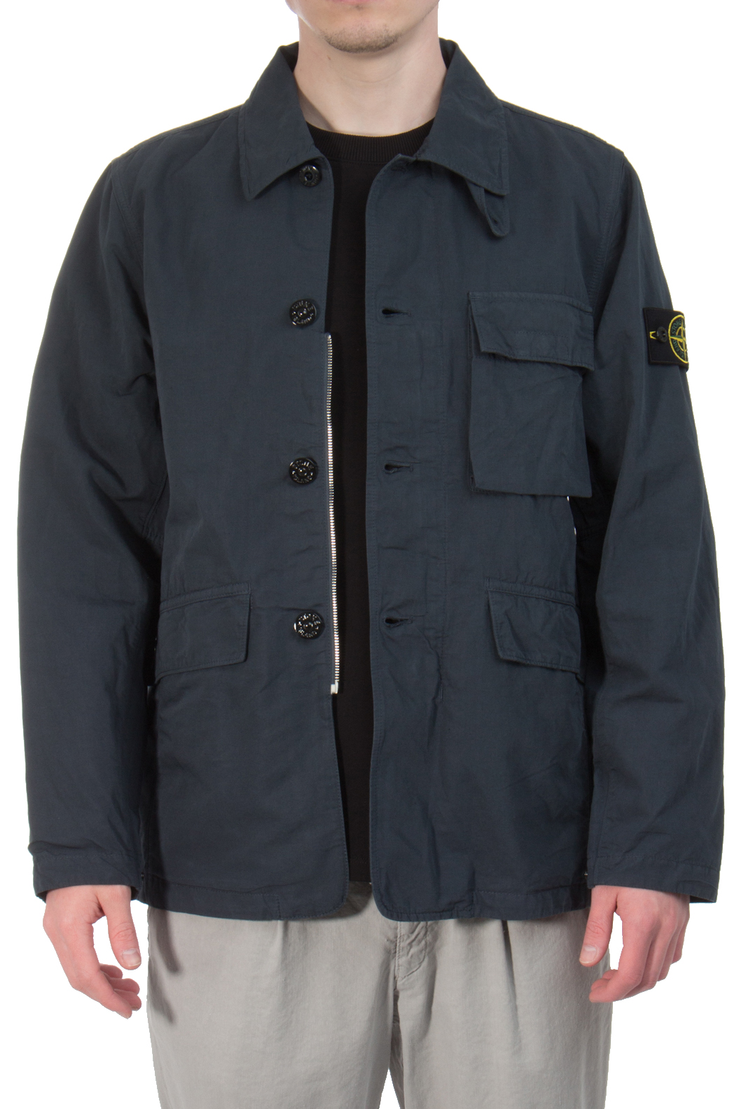 STONE ISLAND Cotton-Linen Jacket