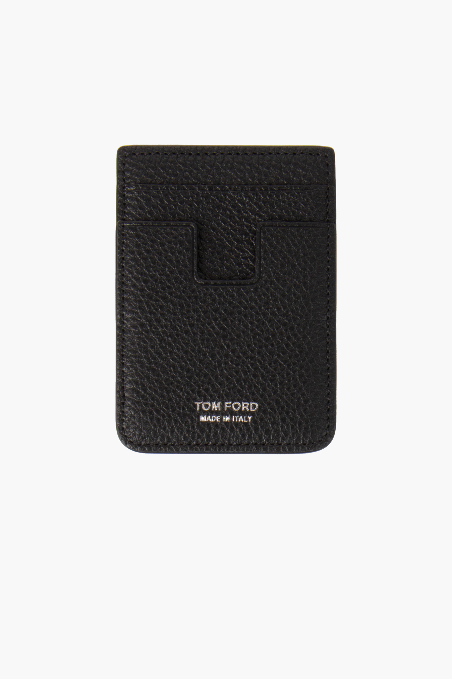 TOM FORD Grained Leather MagSafe Card Holder