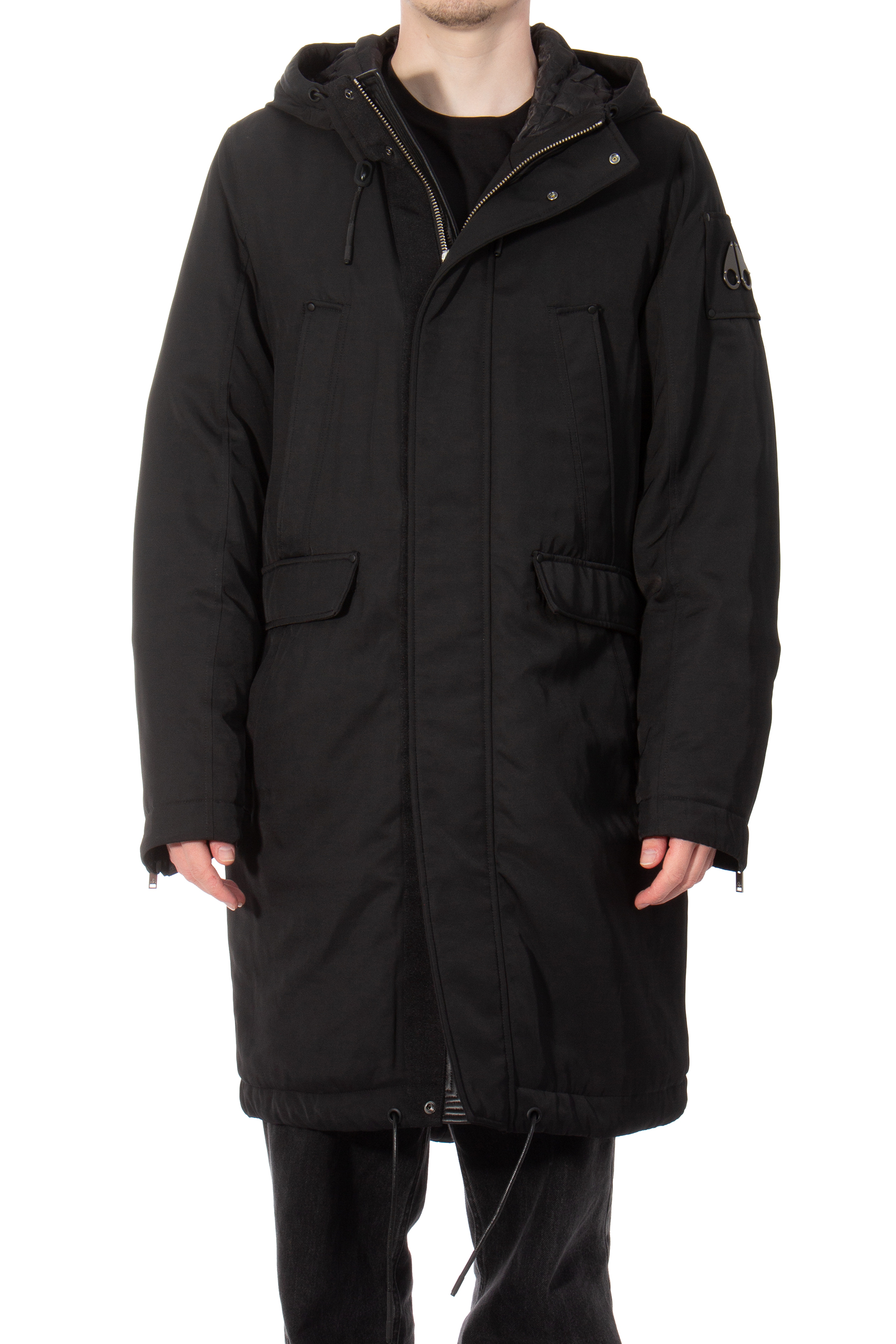 MOOSE KNUCKLES Textured Water Repellent Parka Garson