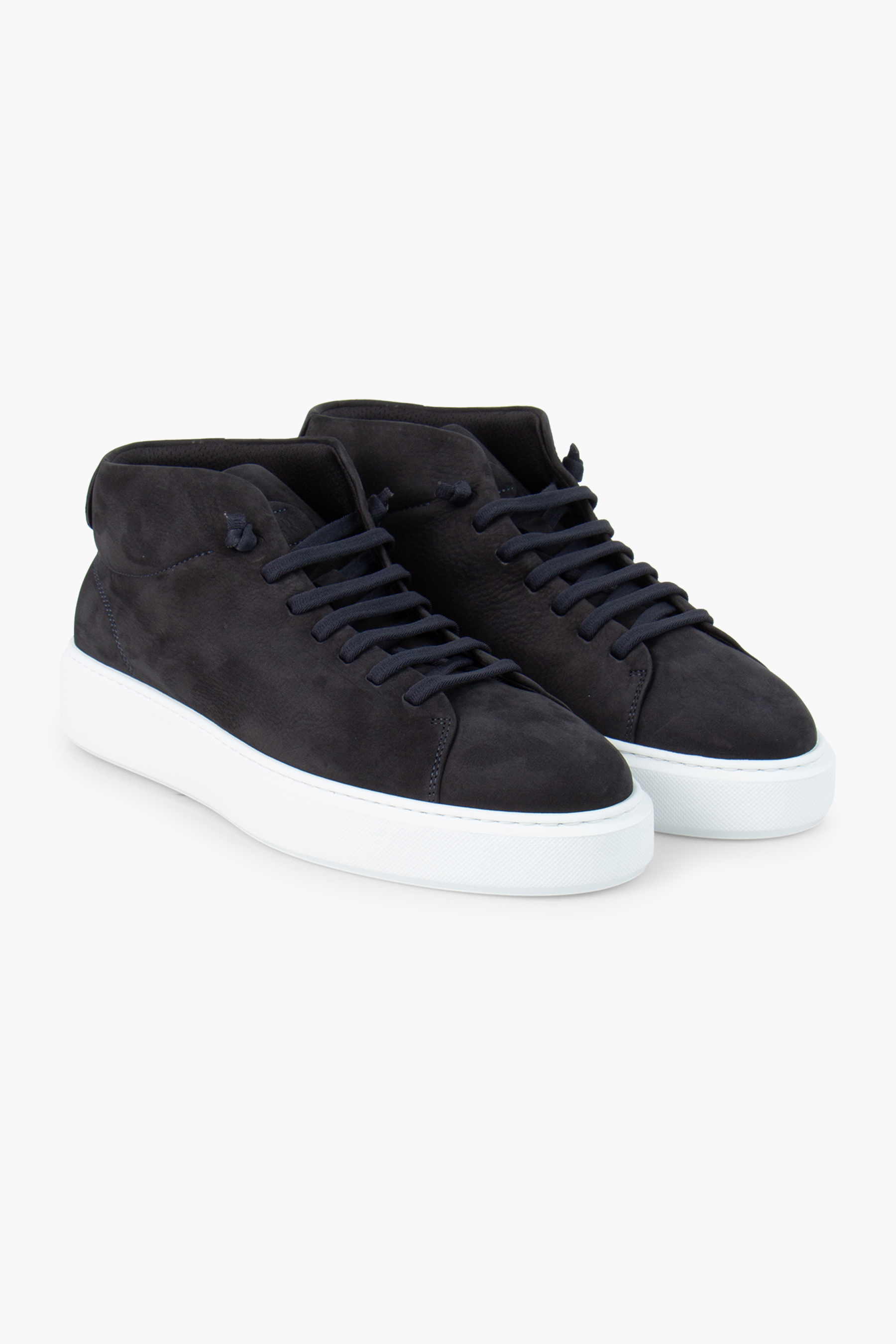 FABIANO RICCI High Top Slip-On Leather Sneakers