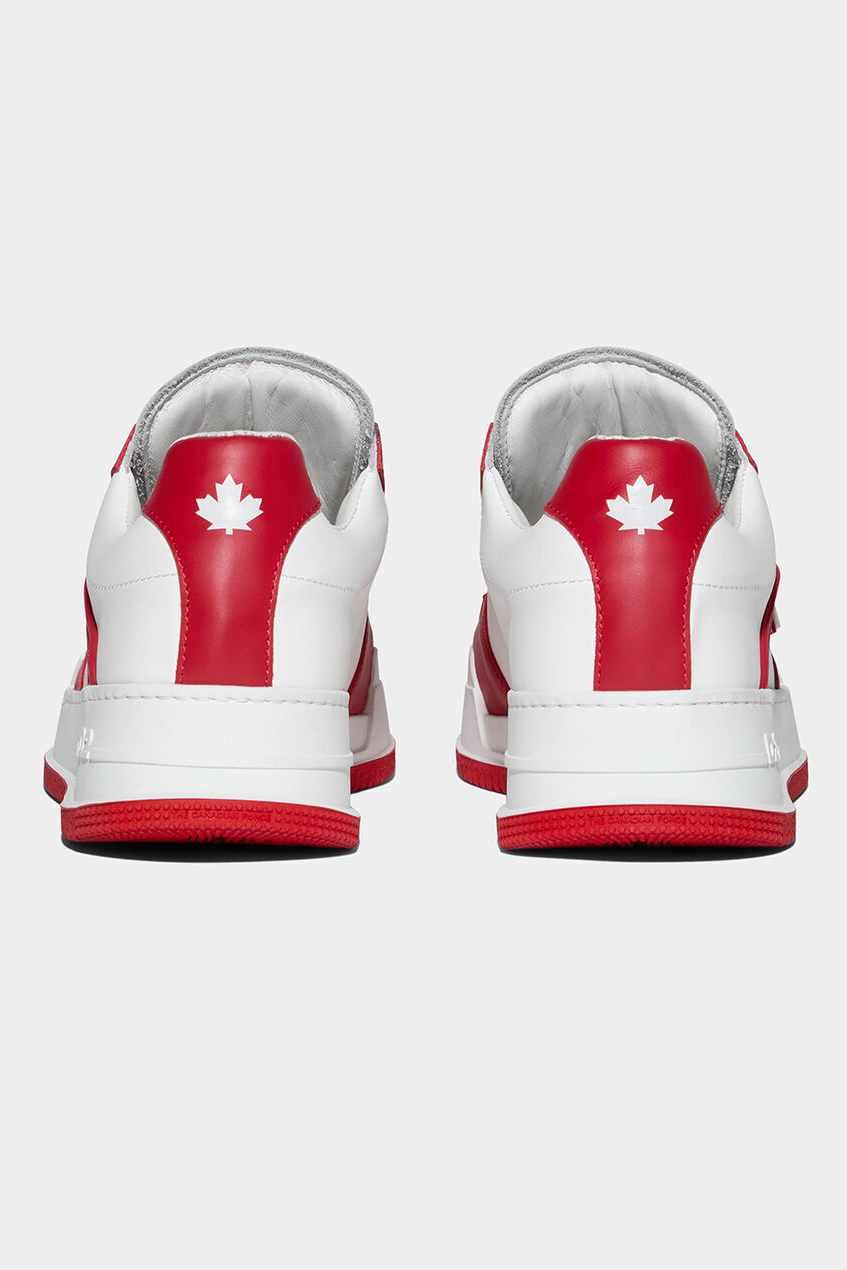 DSQUARED2 Leather Sneakers Canadian 