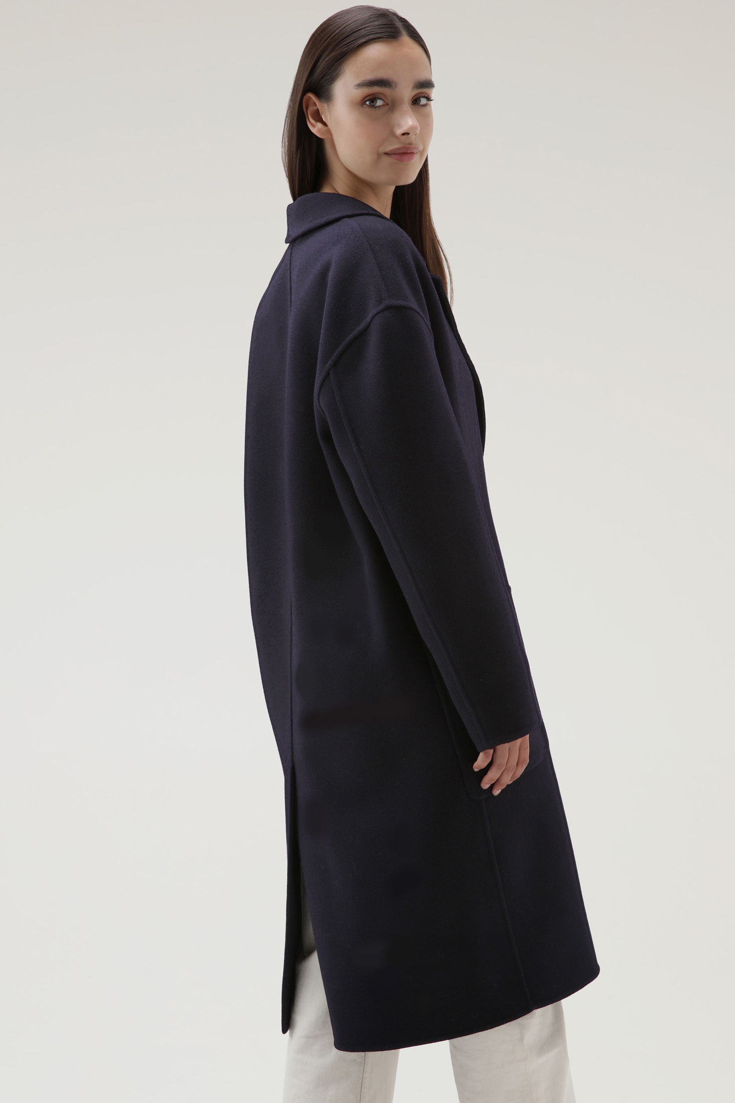 WOOLRICH Manteco Double Wool Coat