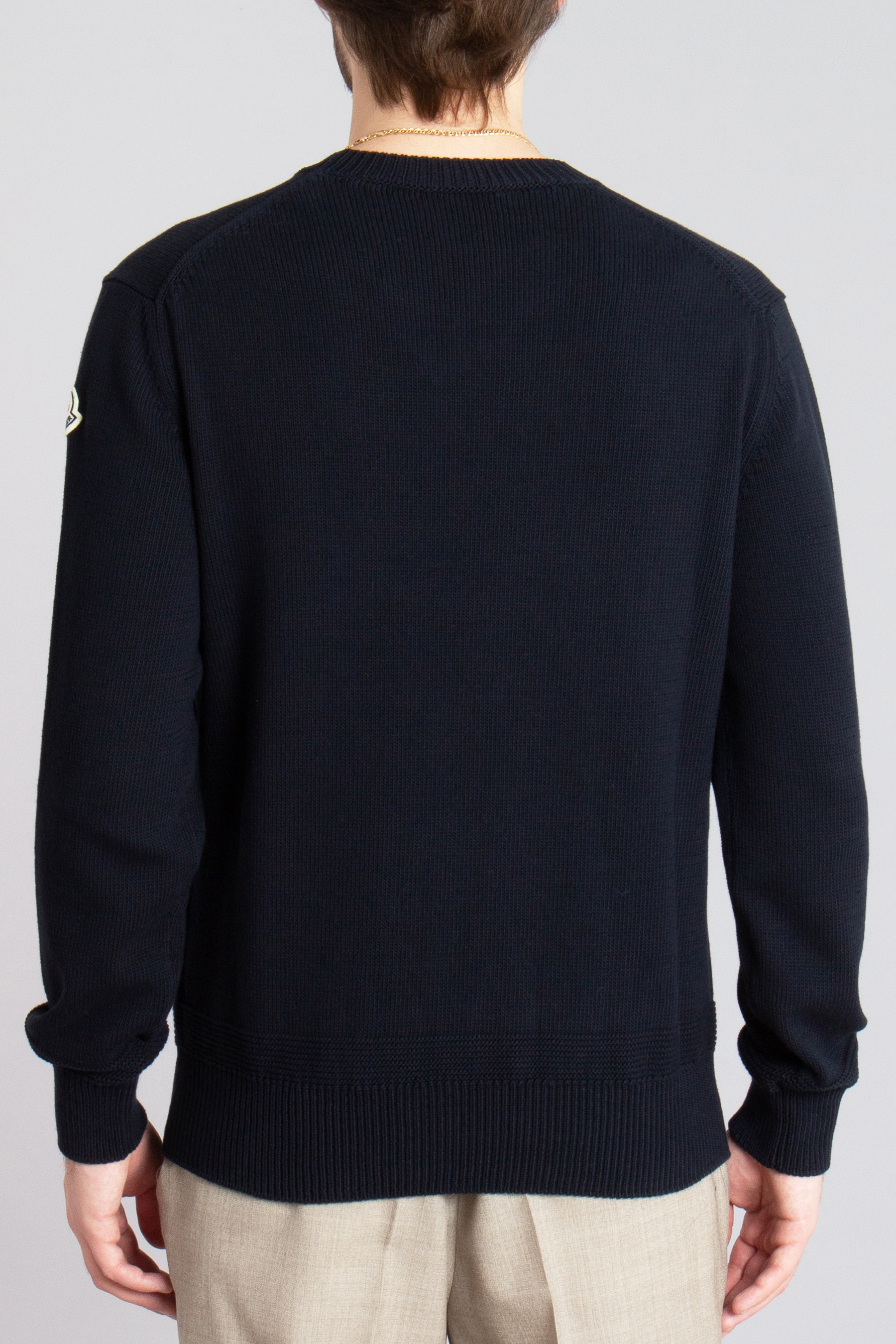 MONCLER Regular Fit Cotton Sweater