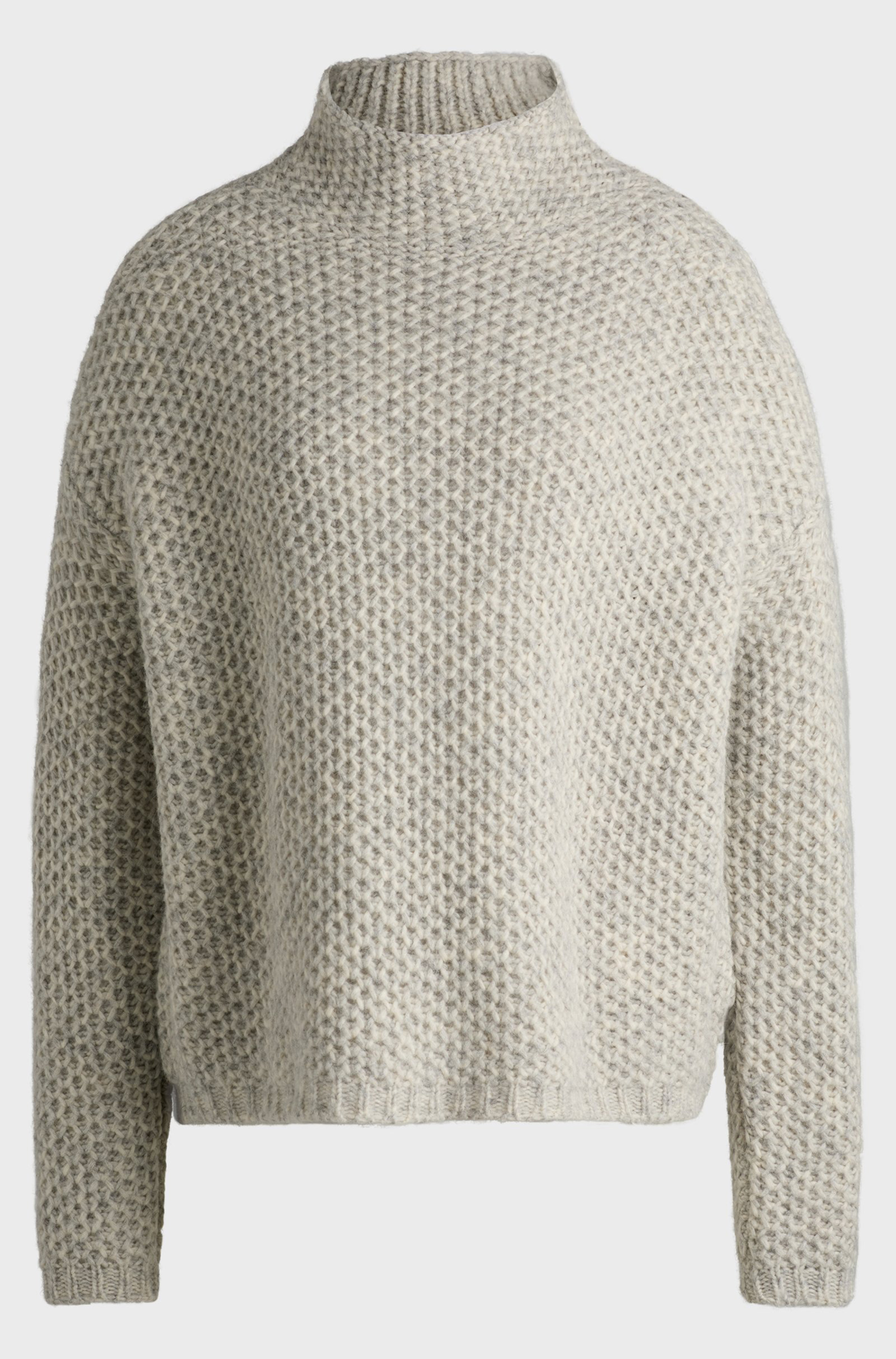 HUGO Wool Blend Knit Sweater Safineynny