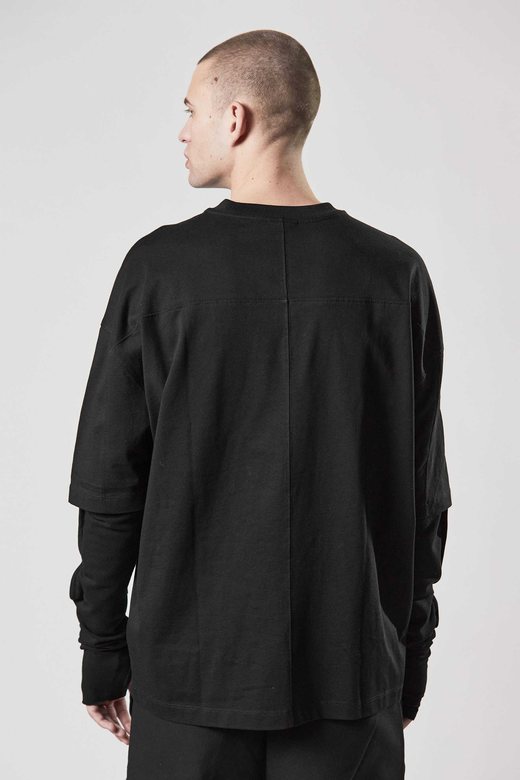 THOM KROM 2-in-1 Matmix Long Sleeve T-Shirt