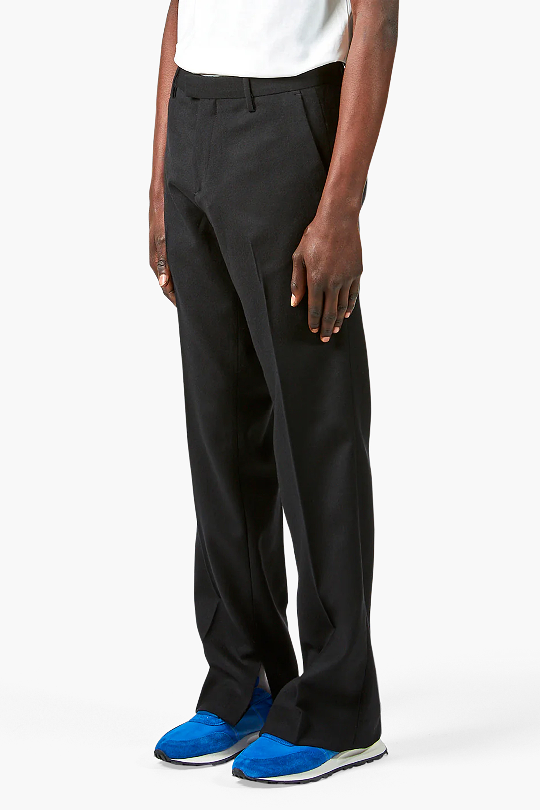 PHILIPPE MODEL Virgin Wool Flannel Chino Pants