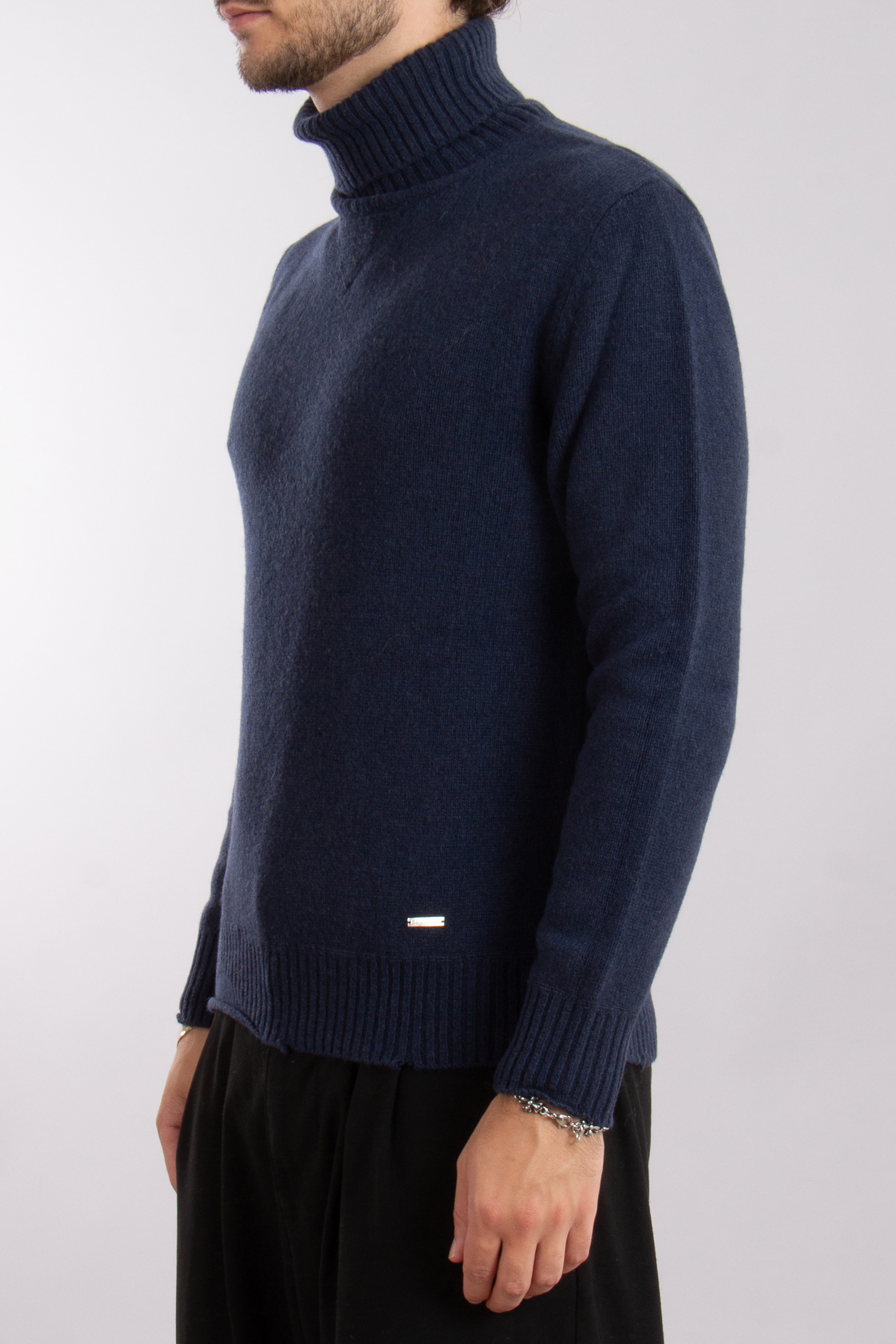 DSQUARED2 Wool-Cashmere Blend Turtleneck Sweater