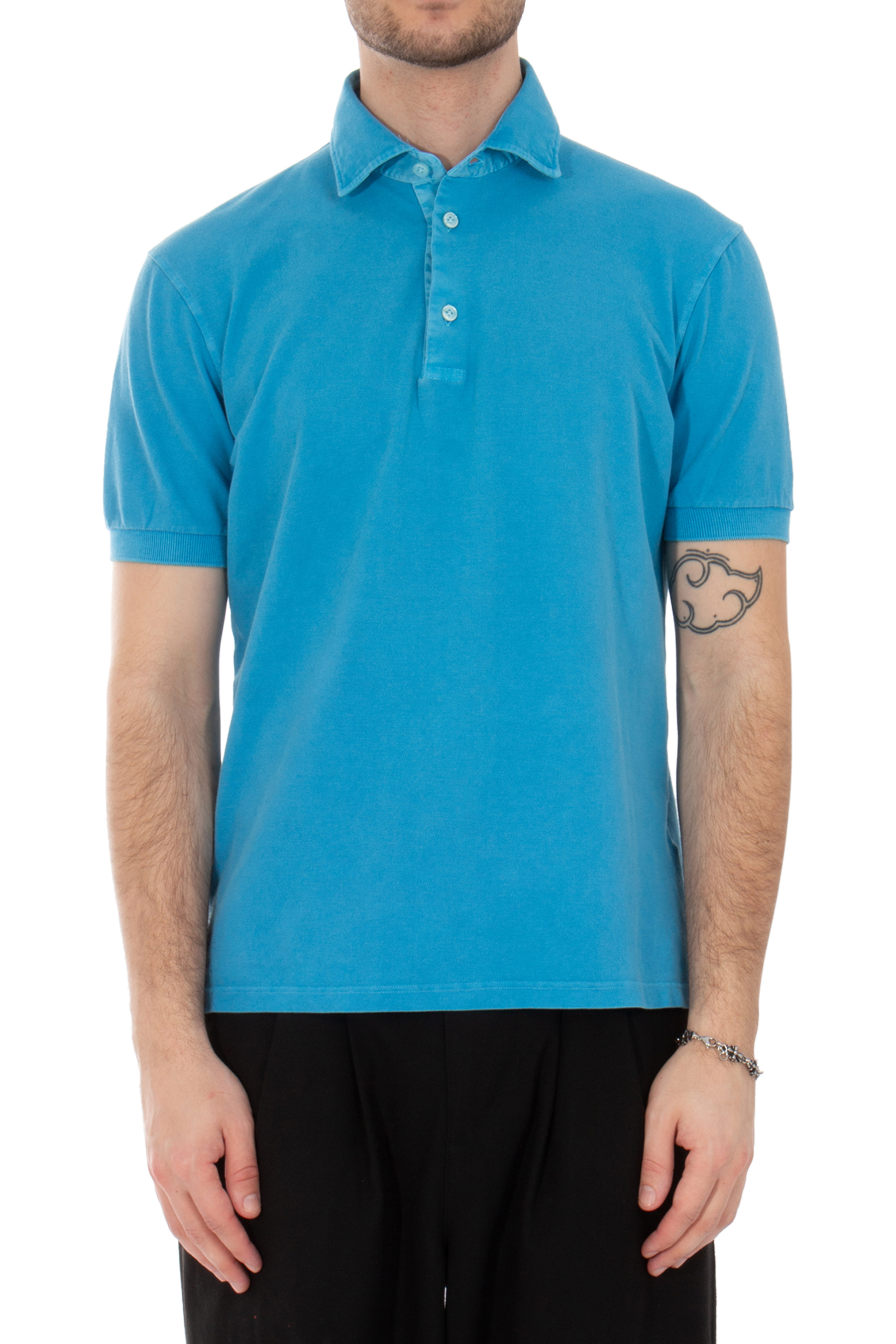 SONRISA Cotton Piqué Polo Shirt