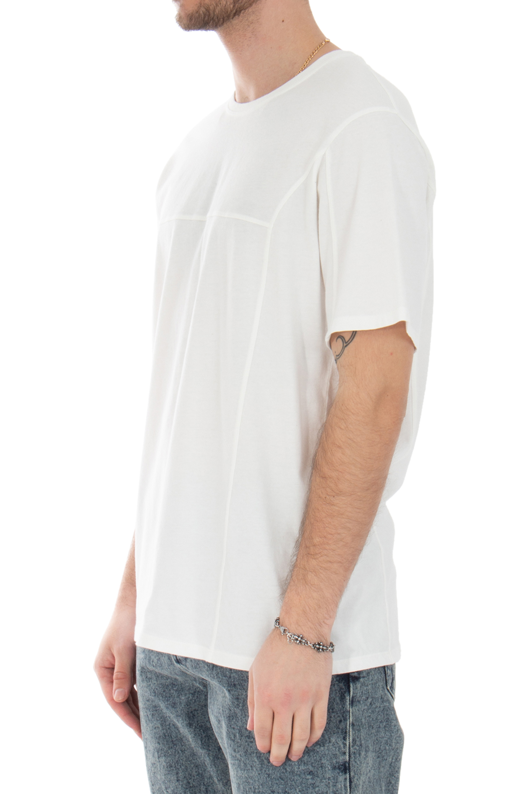 RE:VOLVER ATELIER Seam Cotton T-Shirt