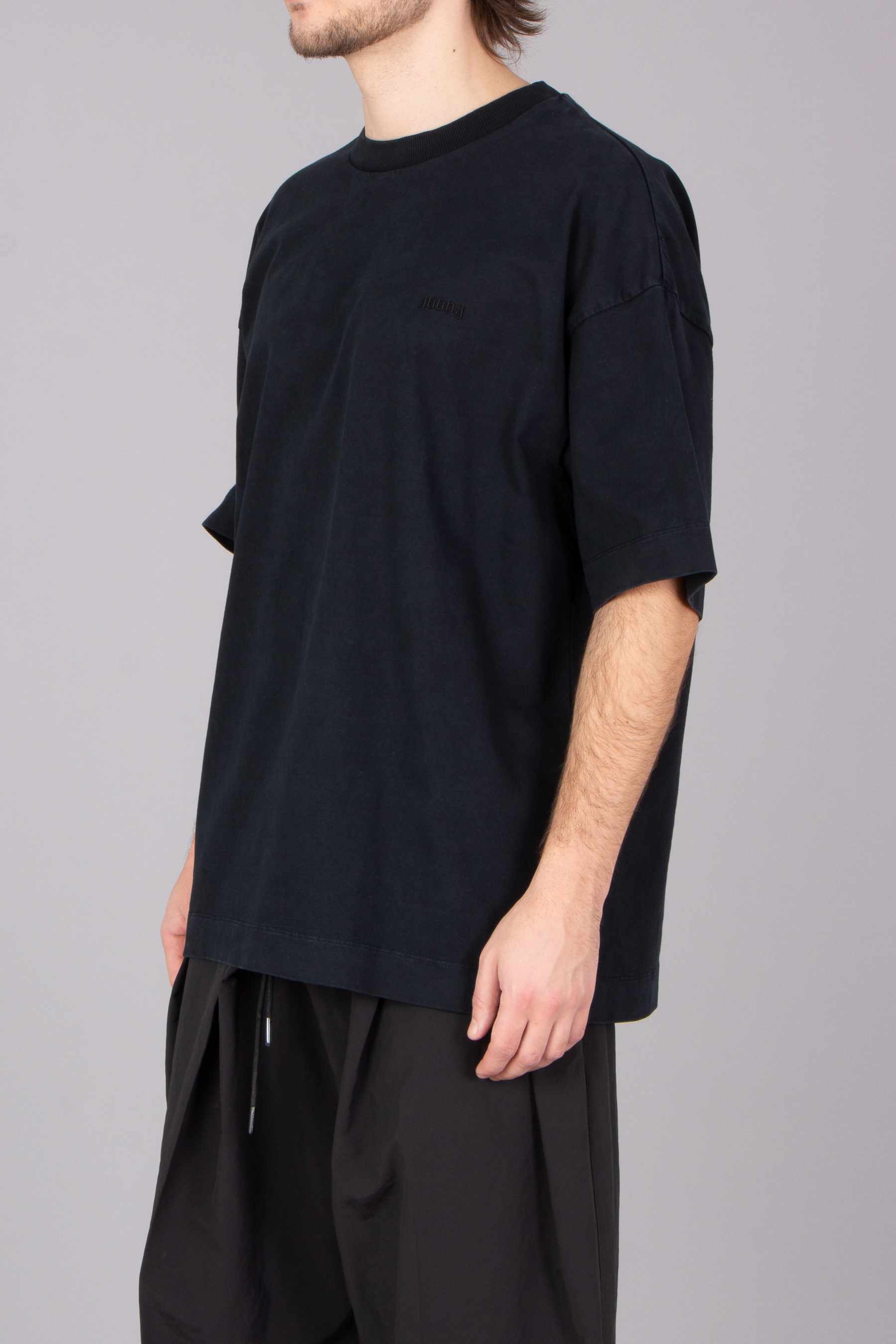 JUUN.J Oversized Dyed Cotton Jersey T-Shirt