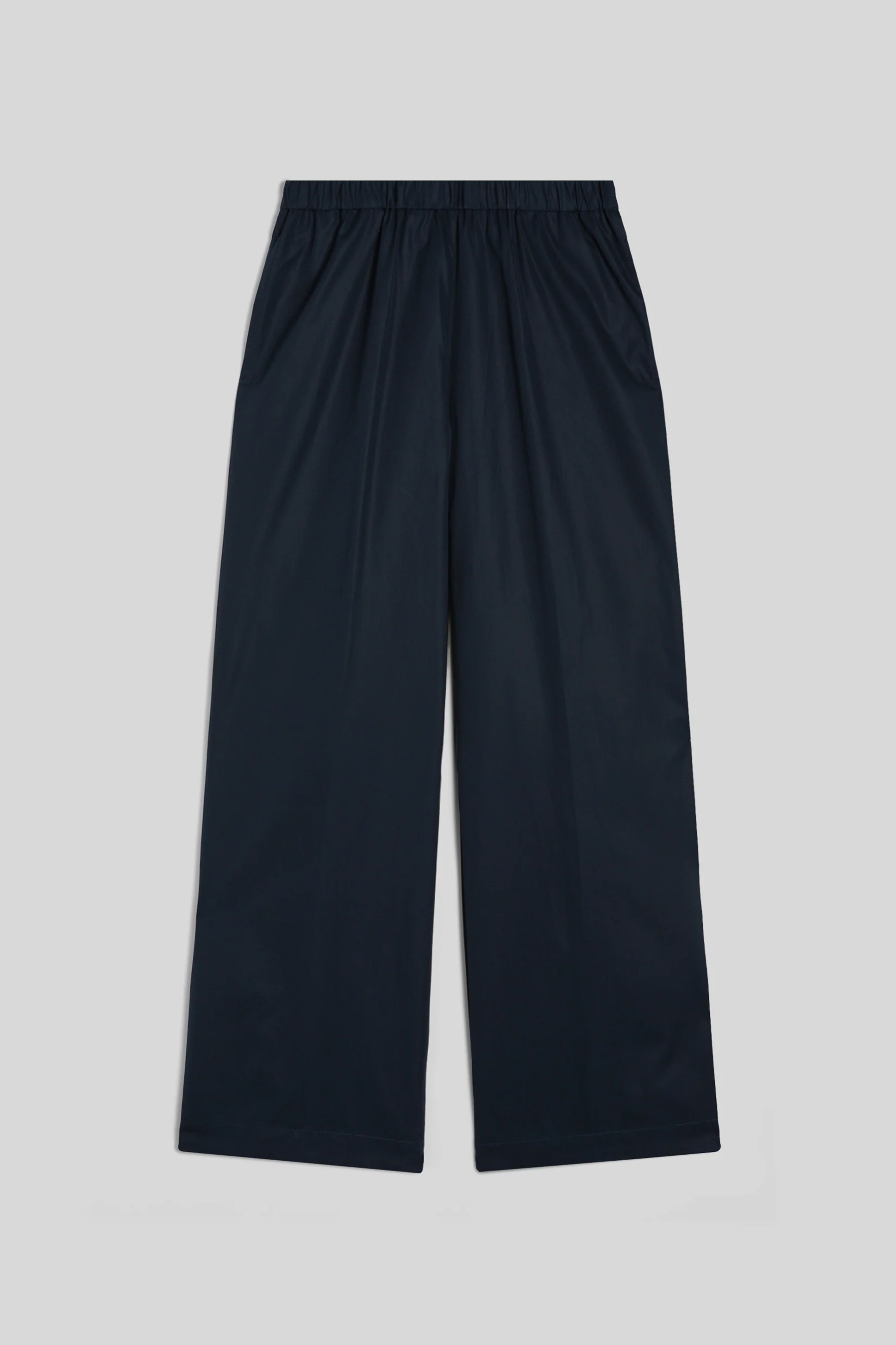 ASPESI Straight Leg Cotton Poplin Pants