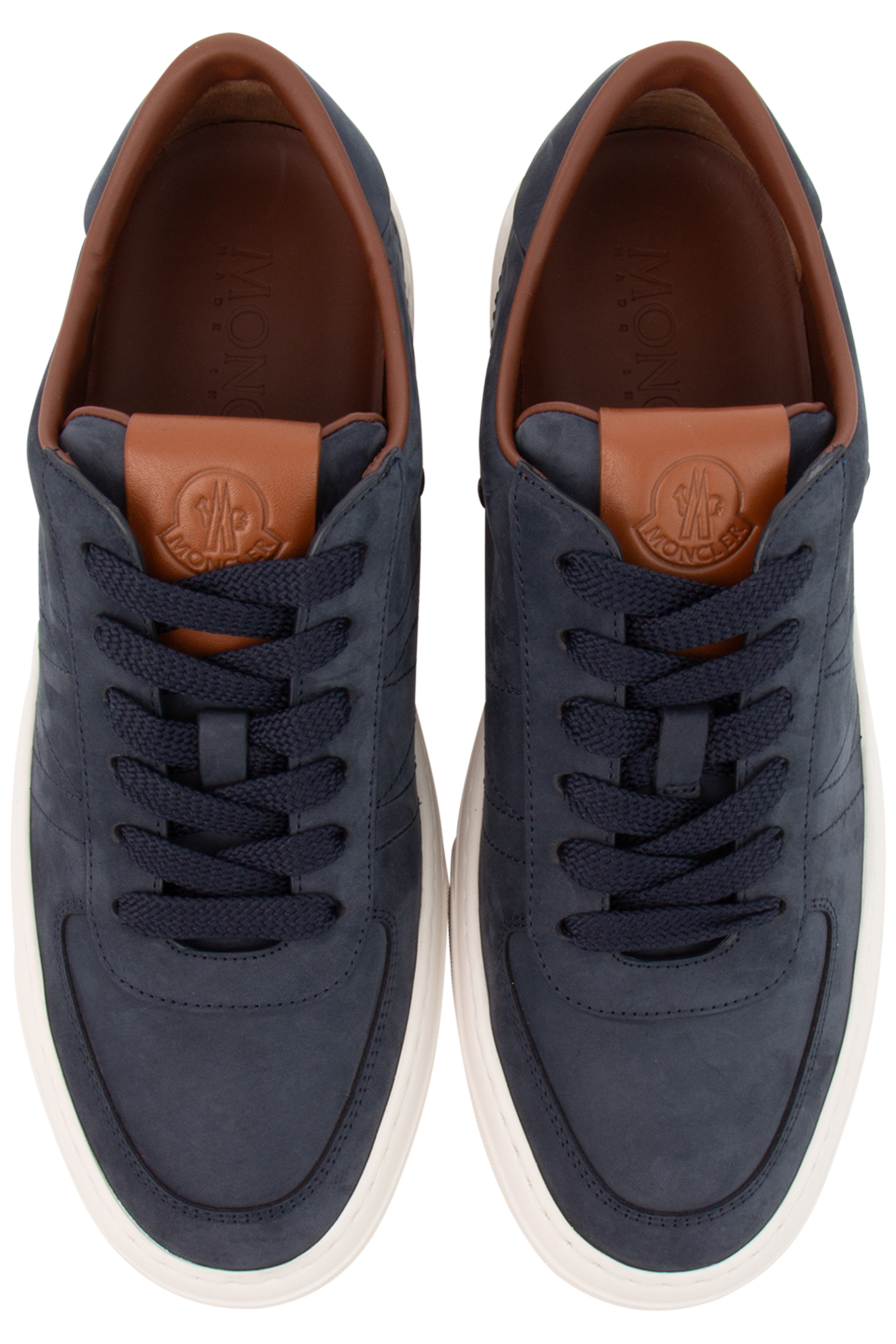 MONCLER Nubuk Leather Sneakers Monclub