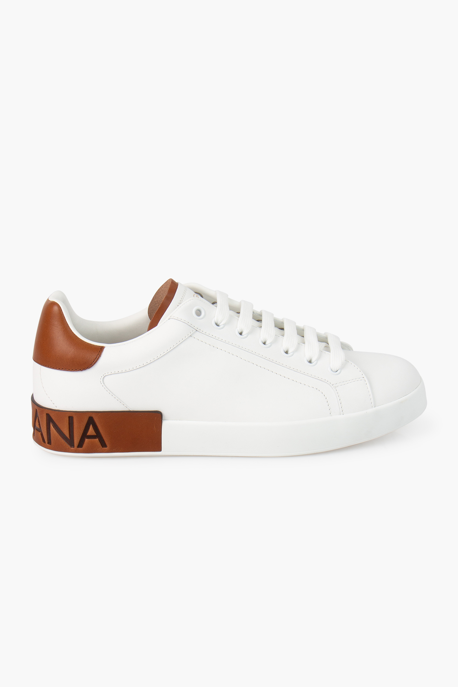 DOLCE & GABBANA Calf Leather Sneakers Portofino