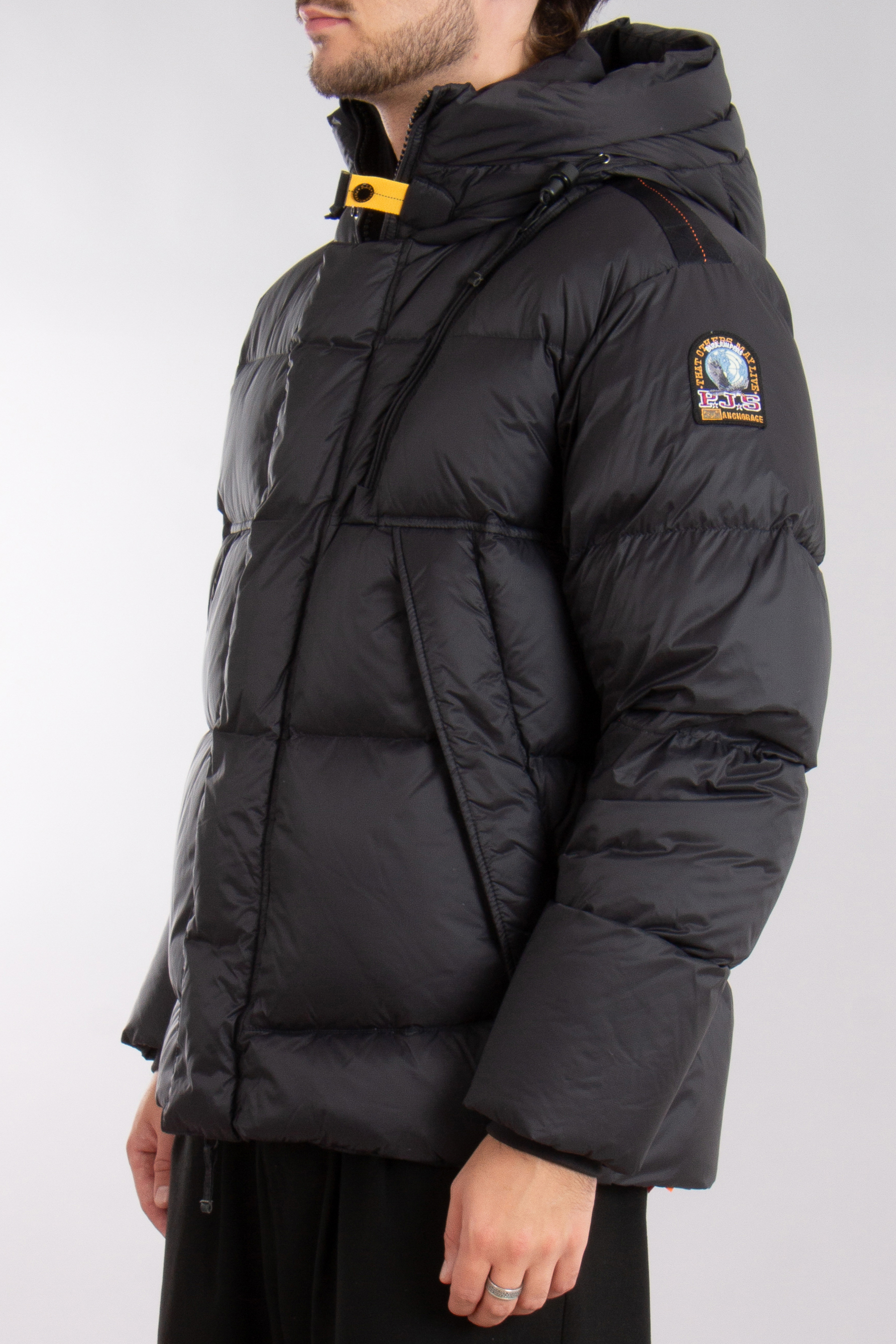 PARAJUMPERS Nylon Hooded Down Jacket Cloud