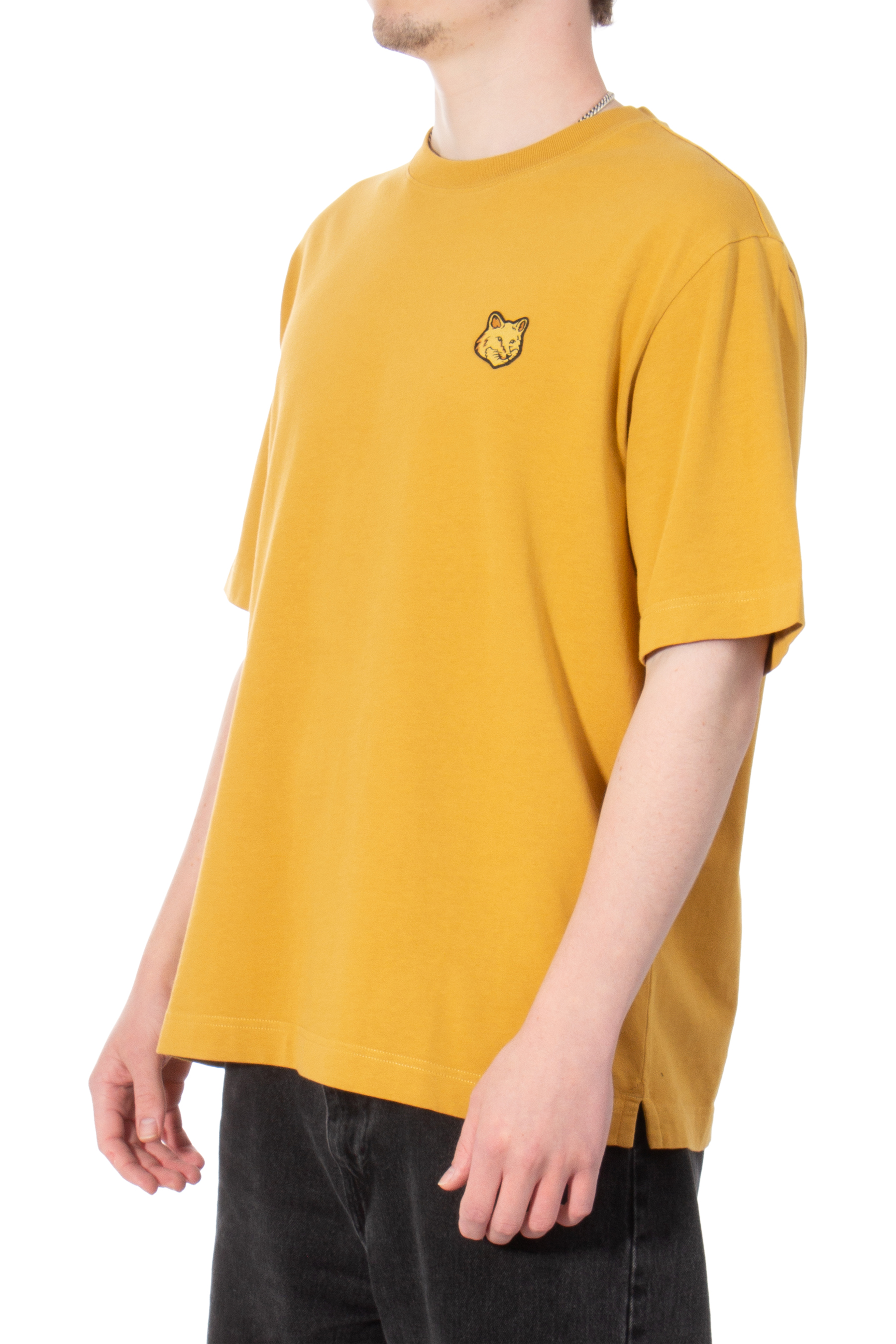 MAISON KITSUNÉ Oversized Bold Fox Head Patch Cotton Jersey T-Shirt