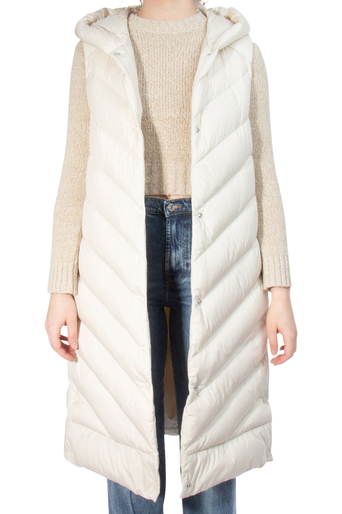 WOOLRICH Chevron Quilted Vest