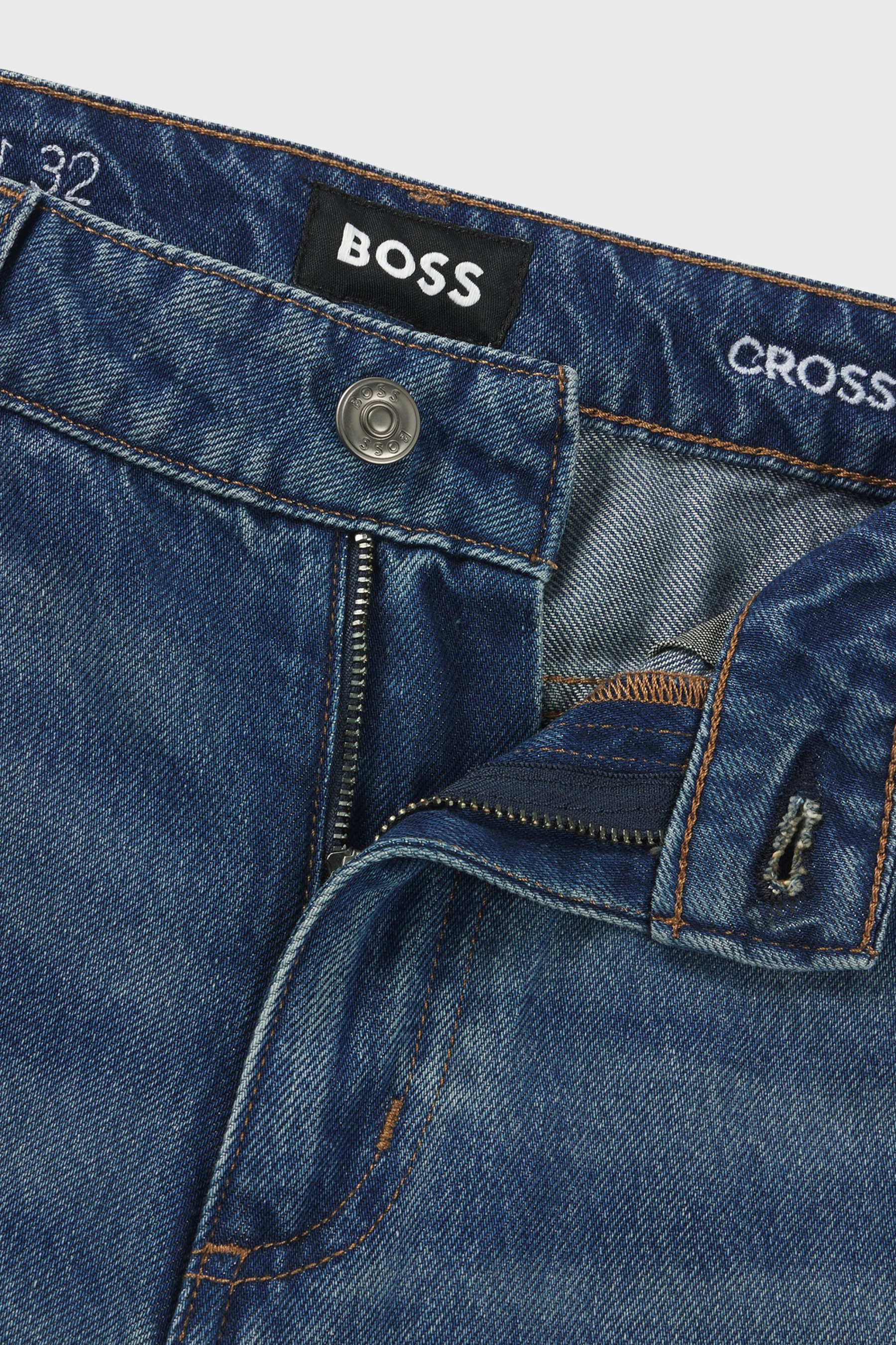 BOSS Cotton-Lyocell Blend Boyfriend Jeans Crossroad