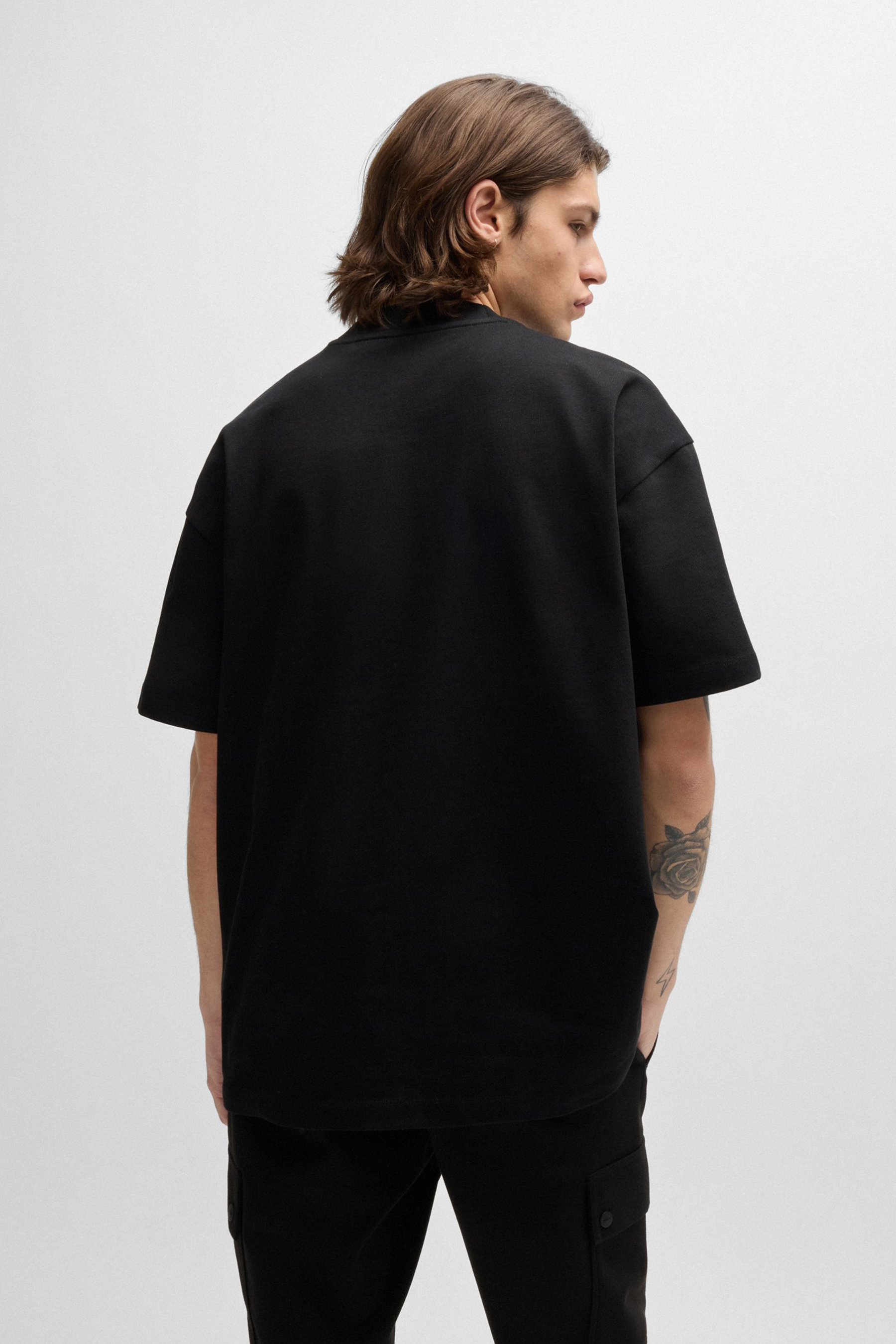 HUGO Oversized Cotton Jersey T-Shirt Dplanitee