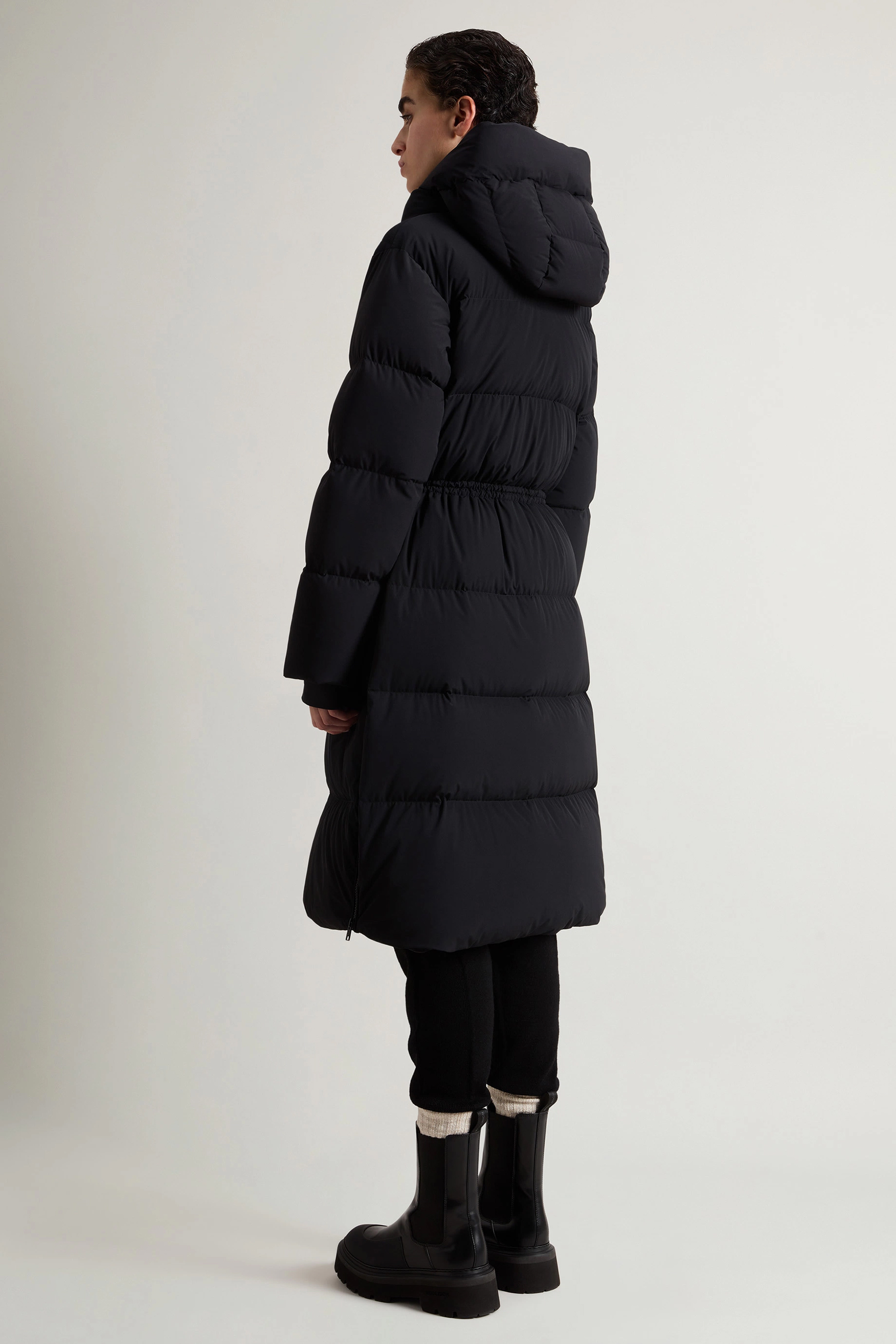 WOOLRICH Matt Stretch Long Puffer Parka