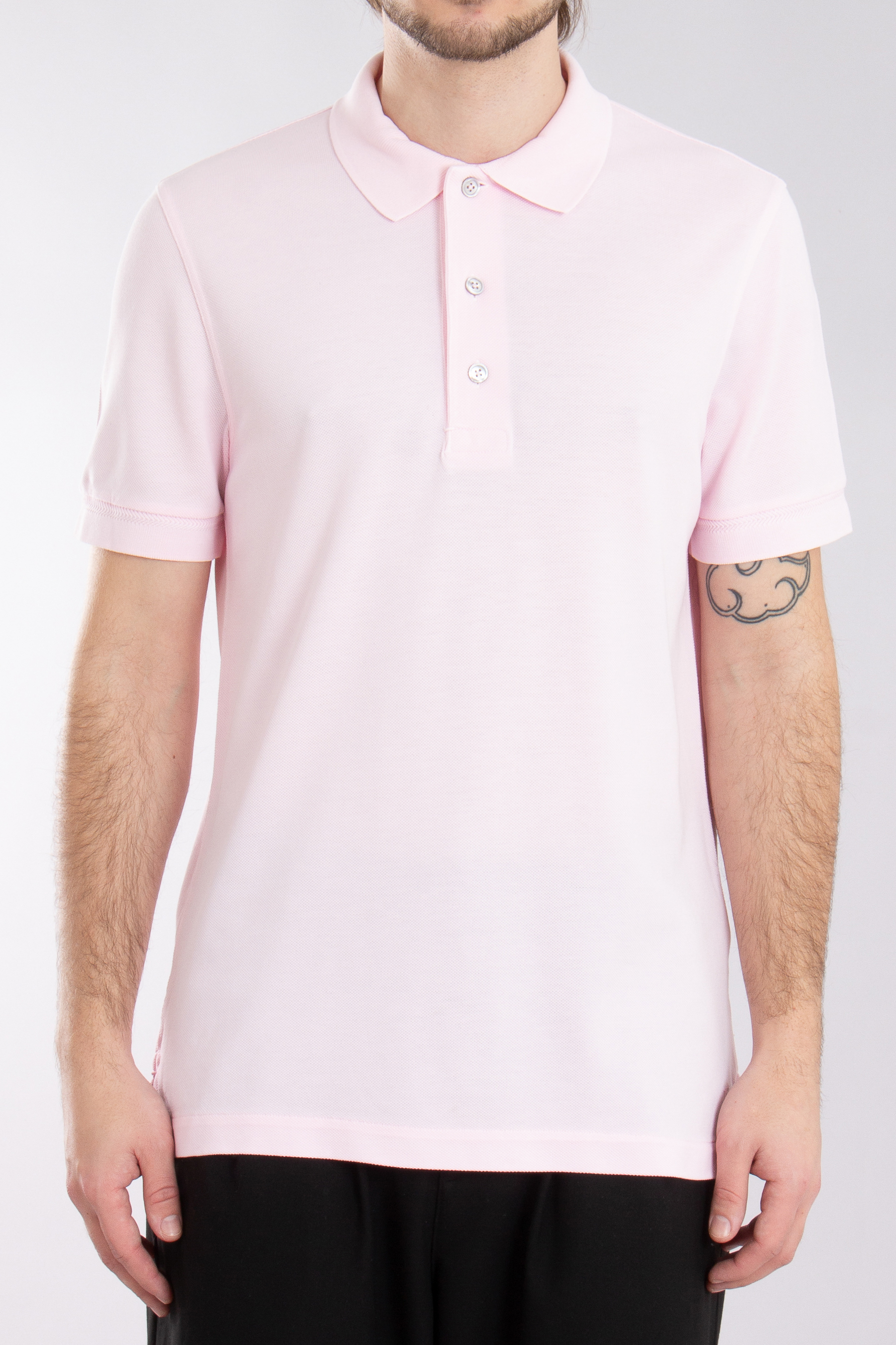 TOM FORD Garment-Dyed Lyocell-Cotton Piqué Polo Shirt